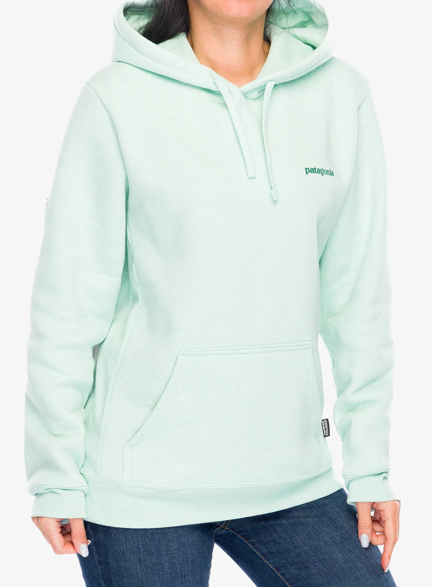 Mikina s kapucňou Patagonia Fitz Roy Icon Uprisal Hoody - rinsed green
