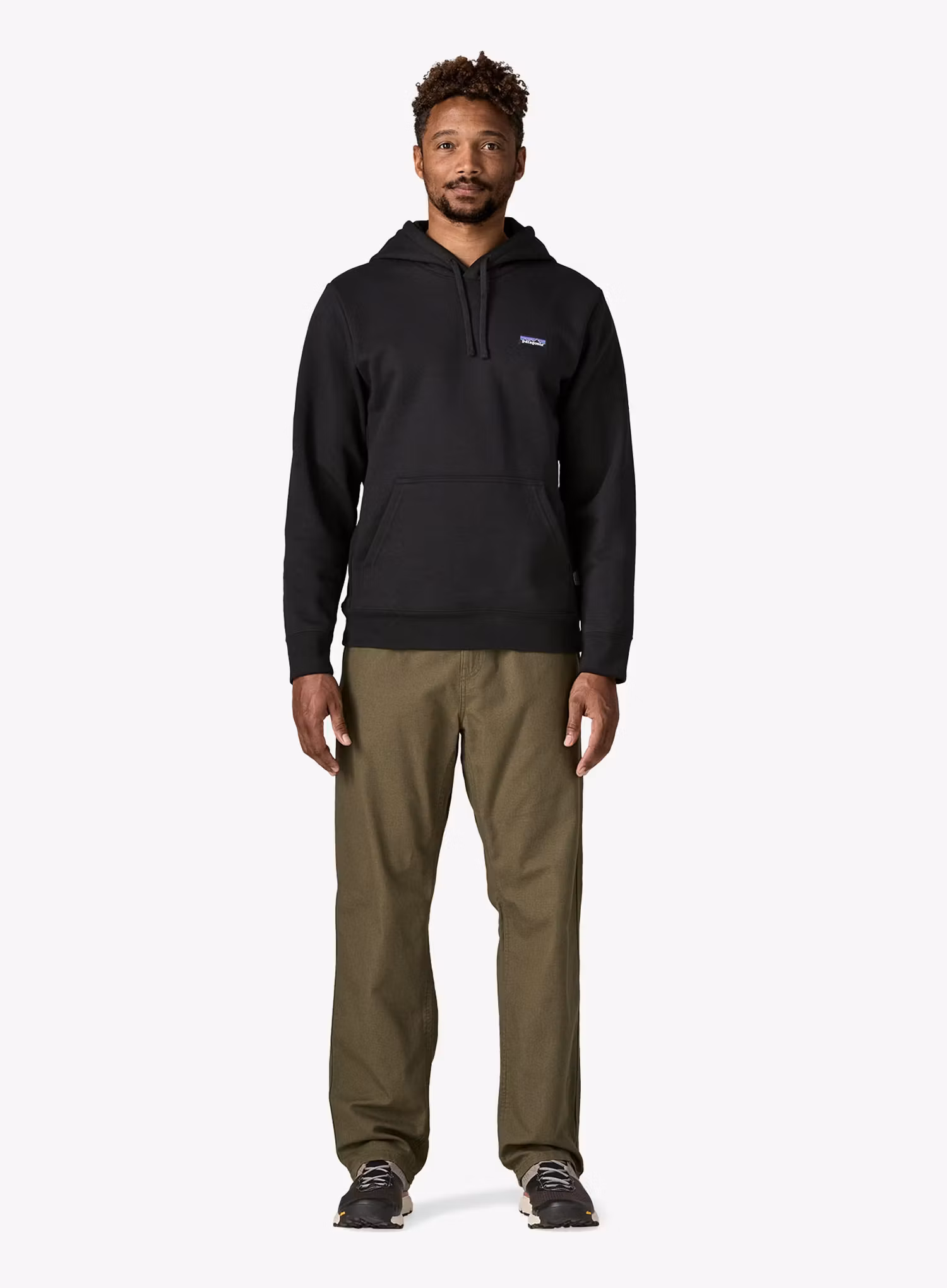 Mikina s kapucňou Patagonia P-6 Label Uprisal Hoody - black