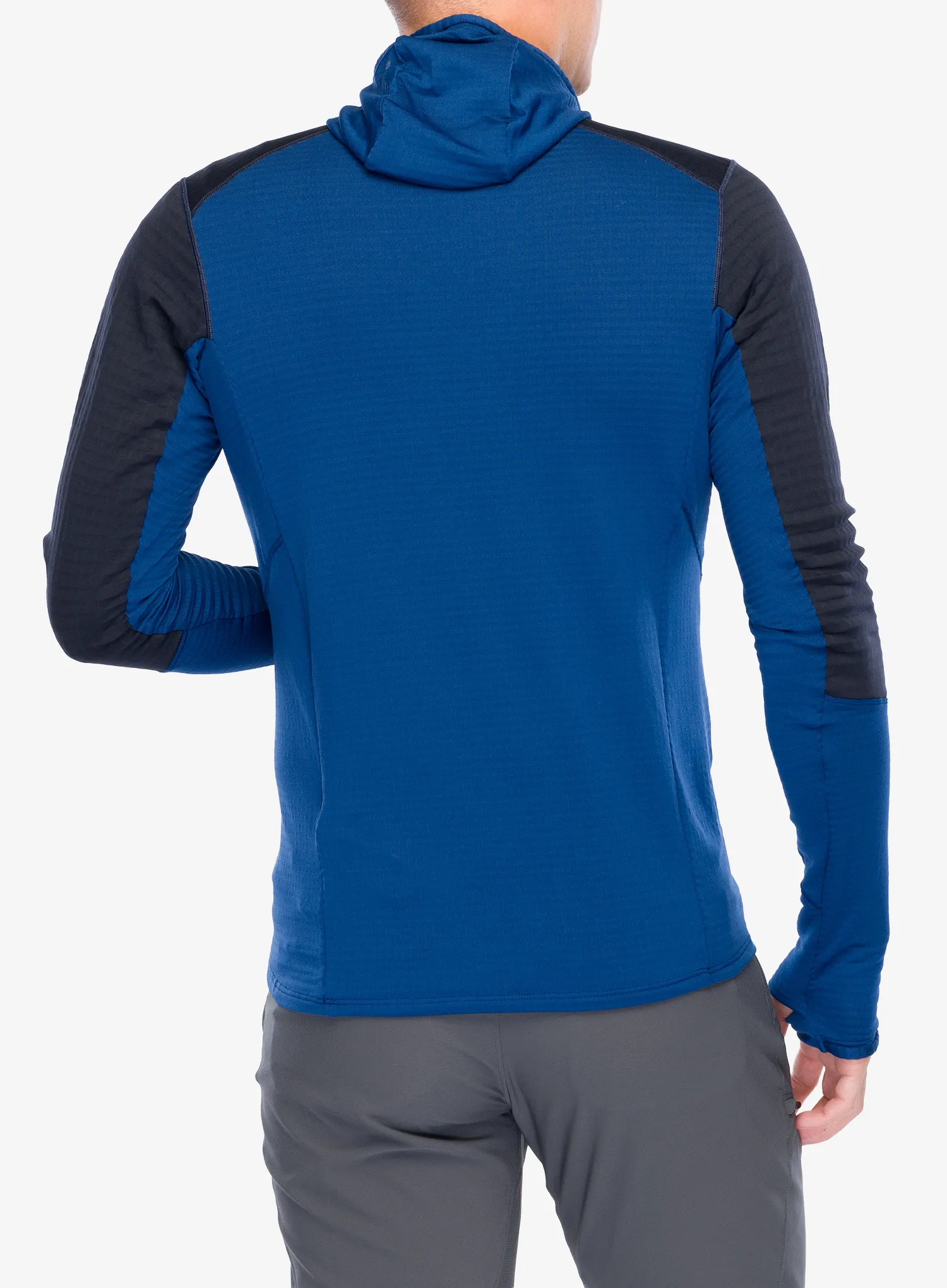 Mikina s kapucňou Patagonia R1 P/O Hoody - clement blue