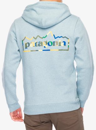 Mikina s kapucňou Patagonia Unity Fitz Uprisal Hoody - thermal blue