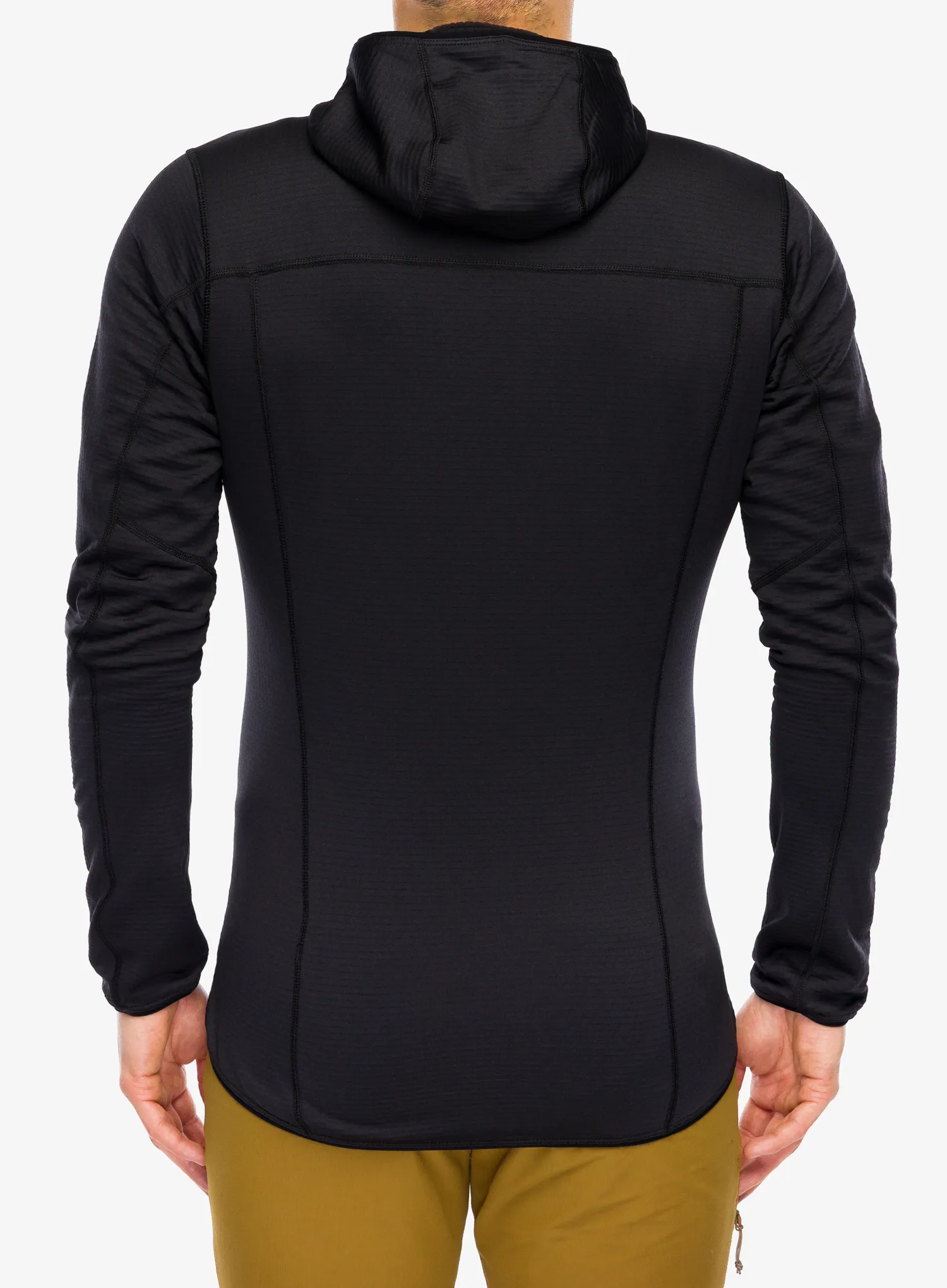 Mikina s kapucňou Rab Ascendor Hoody - black