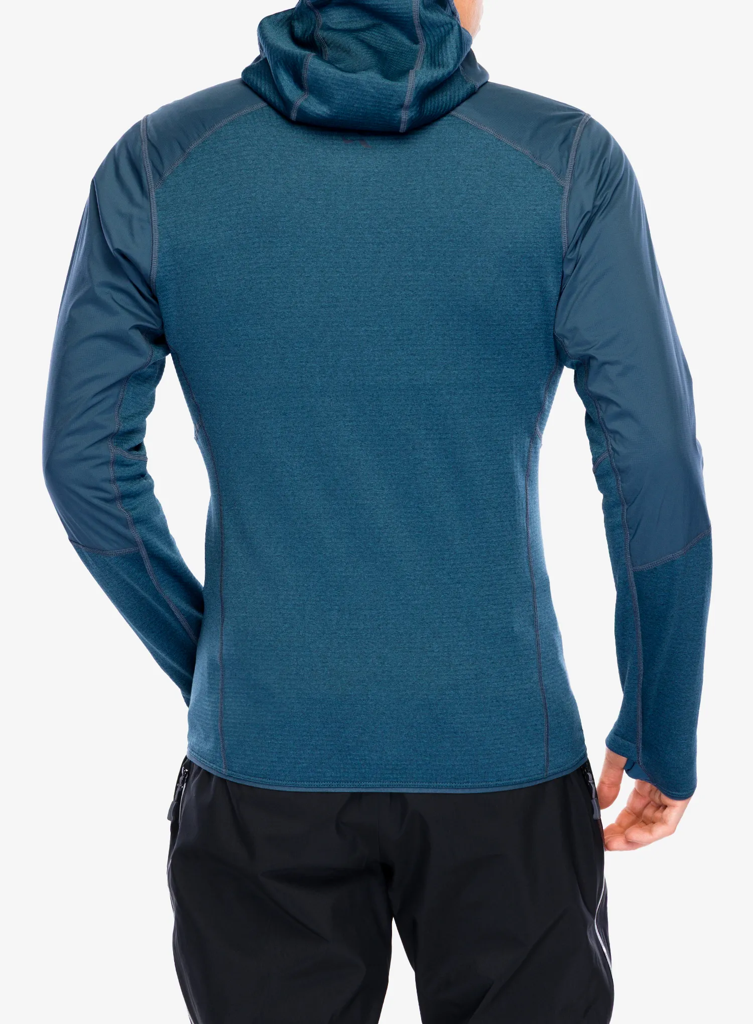 Mikina s kapucňou Rab Ascendor Summit Hoody FZ - orion blue