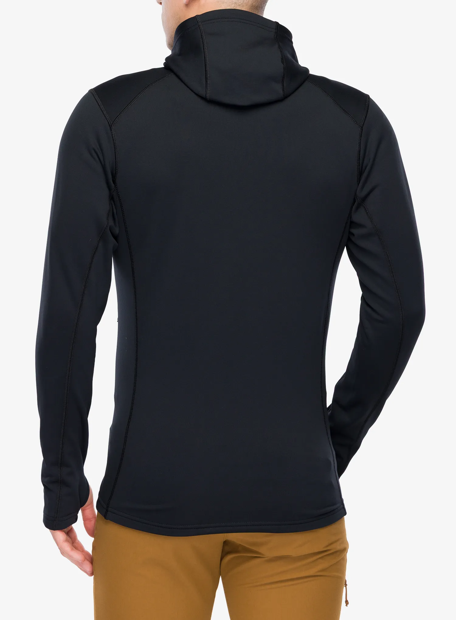 Mikina s kapucňou Rab Superflux Hoody - black