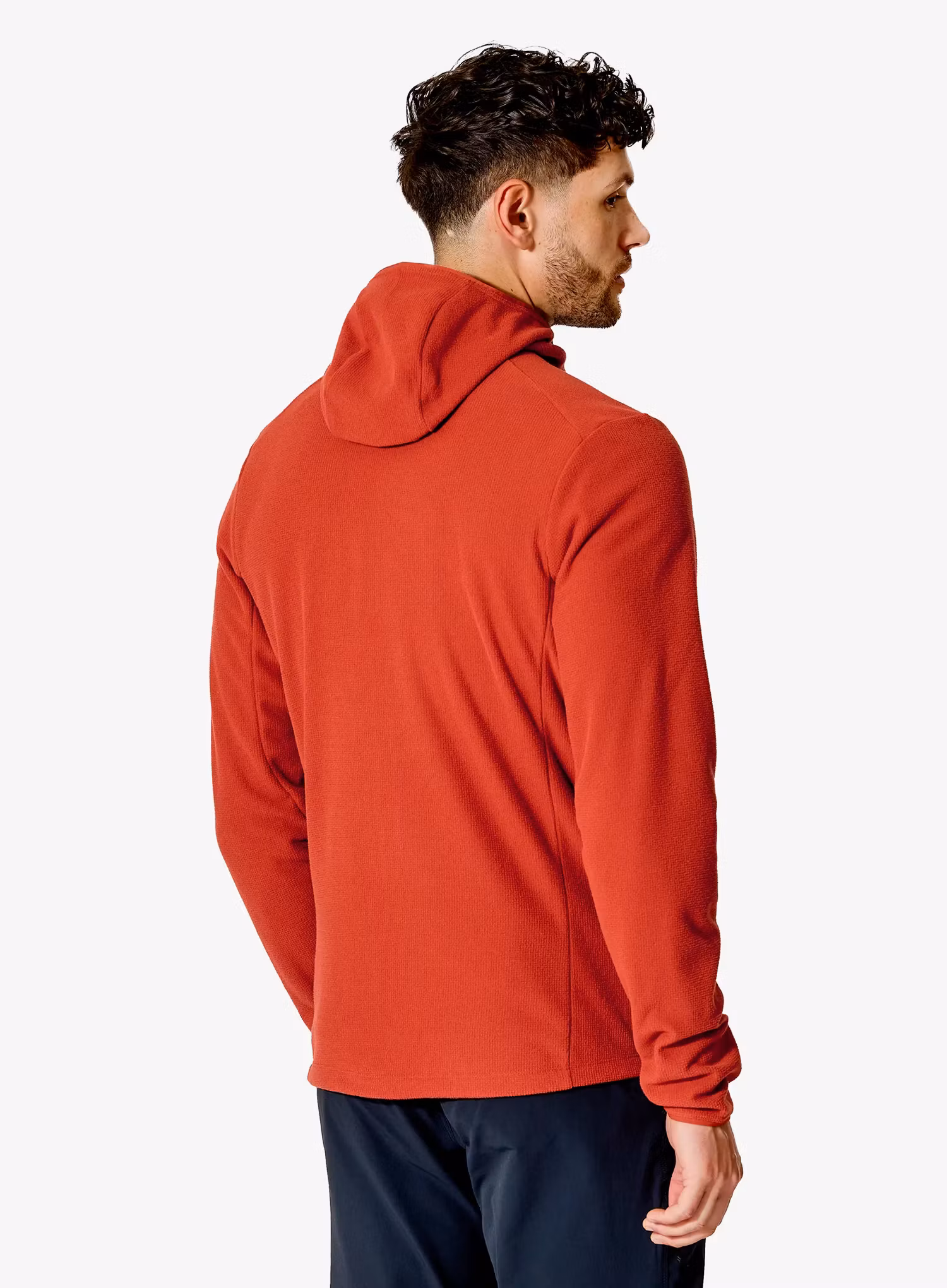 Mikina s kapucňou Rab Tecton Hoody - tuscan red