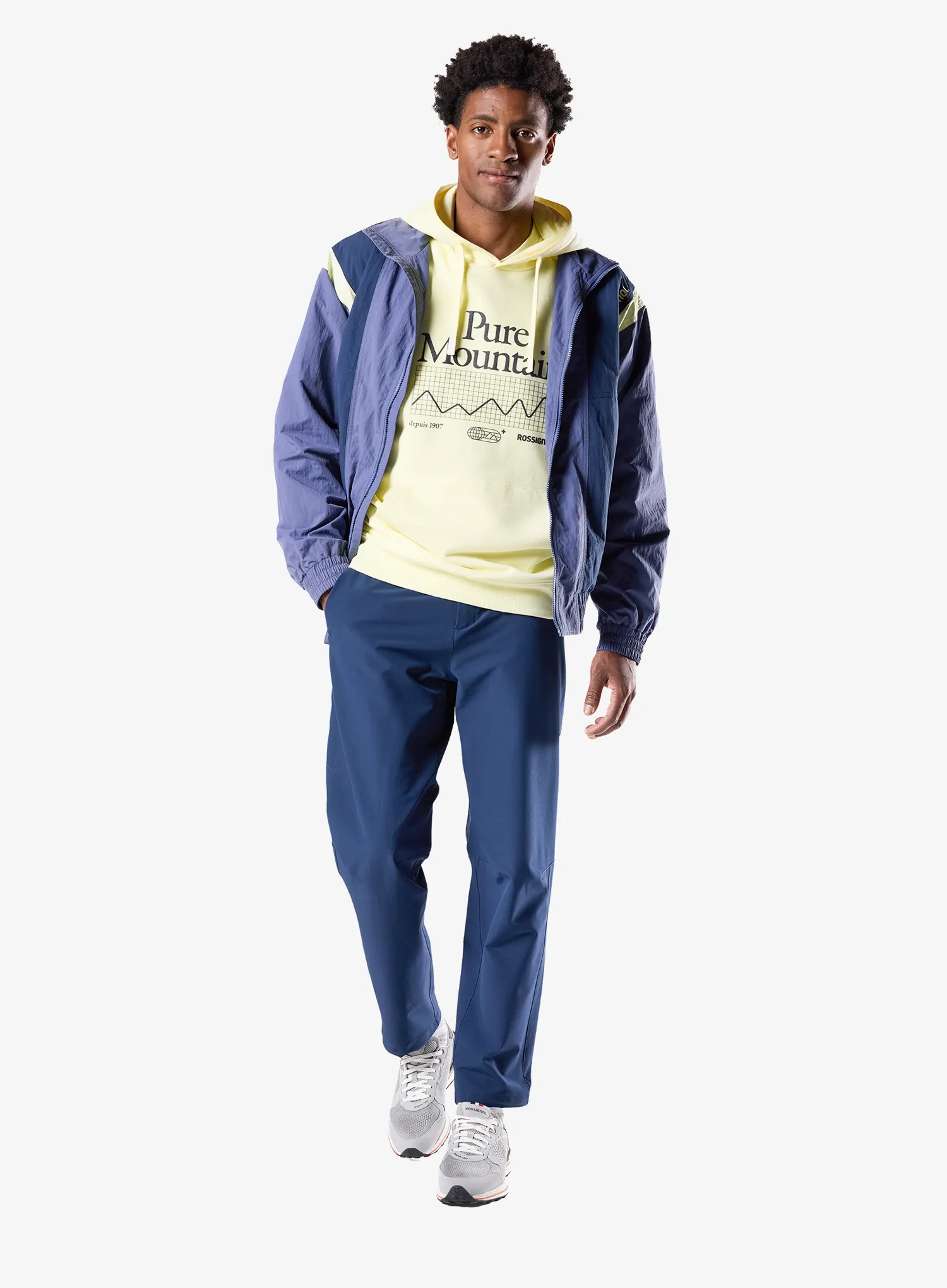Mikina s kapucňou Rossignol Waterfall Hoodie - wax yellow