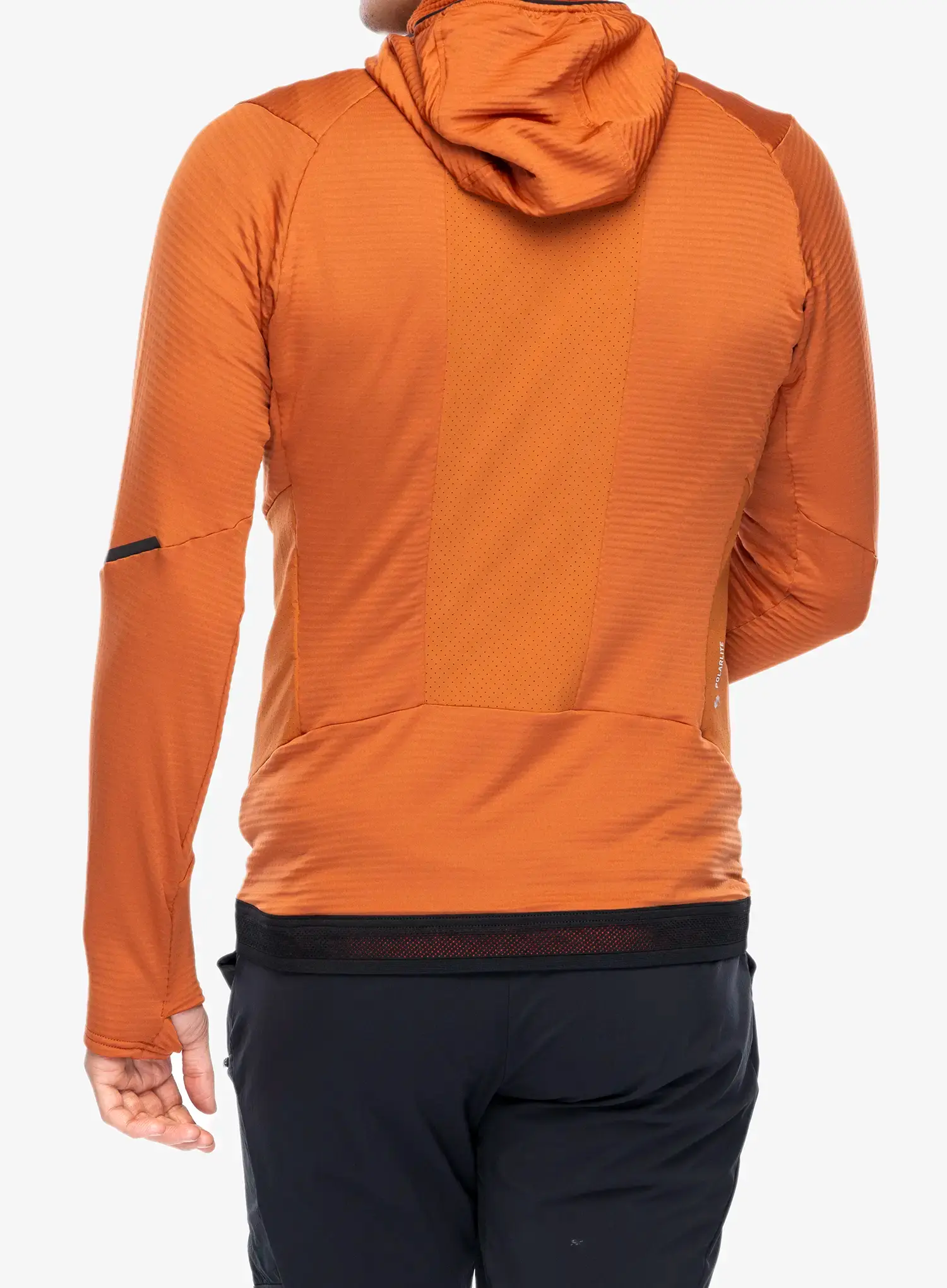 Mikina s kapucňou Salewa Pedroc PL Hooded Jacket - bombay brown