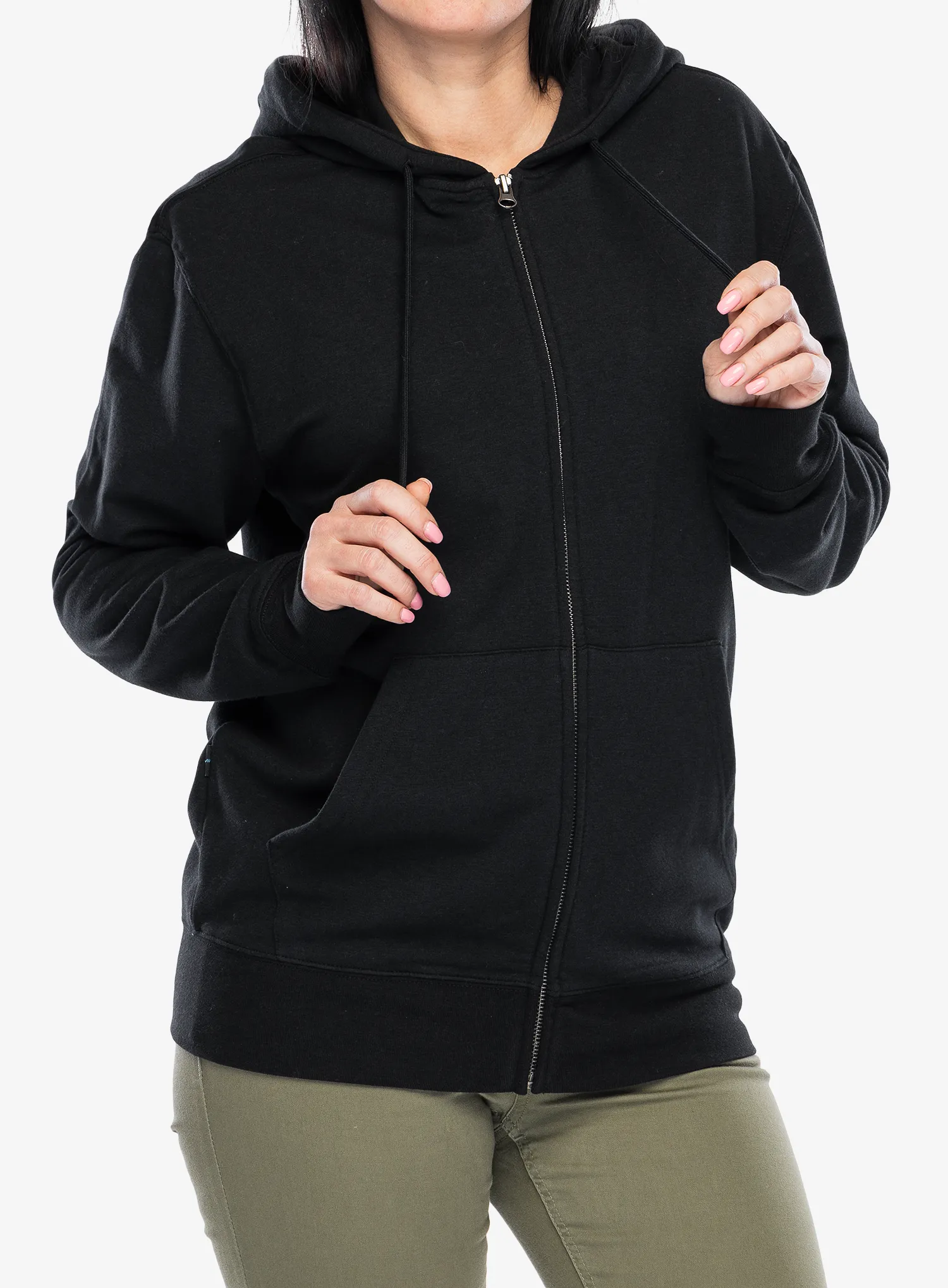Mikina s kapucňou Stance Shelter Zip Hoodie - black