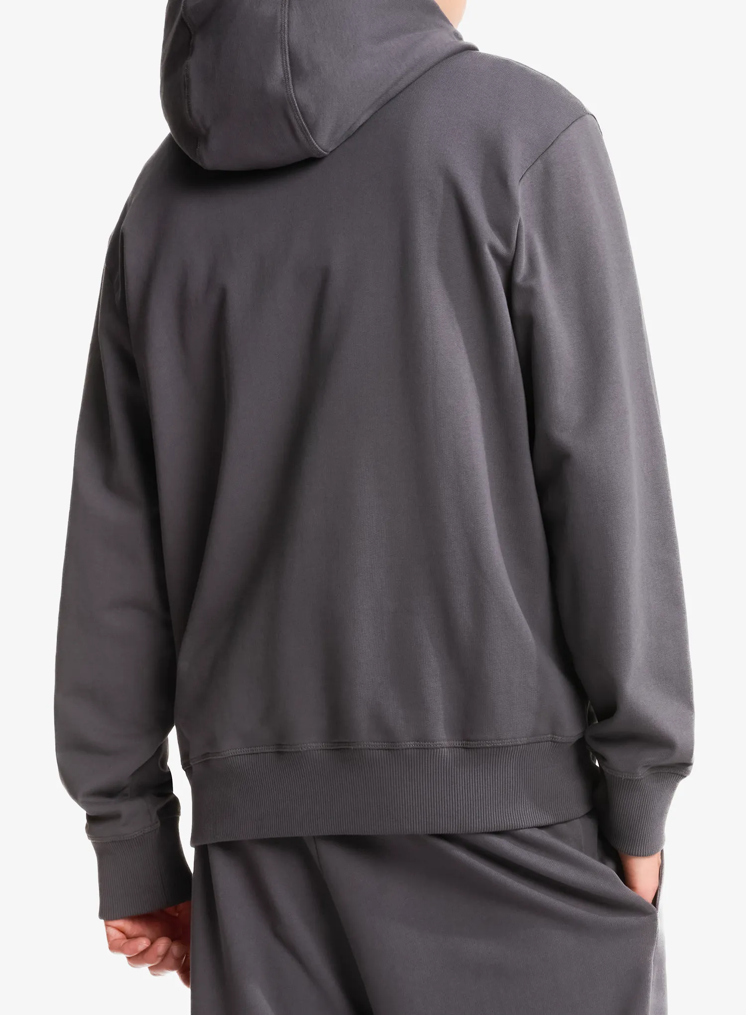 Mikina s kapucňou The North Face Essential Light Relaxed Hoodie - anthracite grey