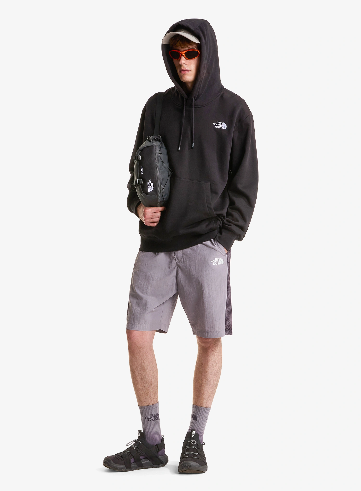Mikina s kapucňou The North Face Essential Relaxed Hoodie - tnf black