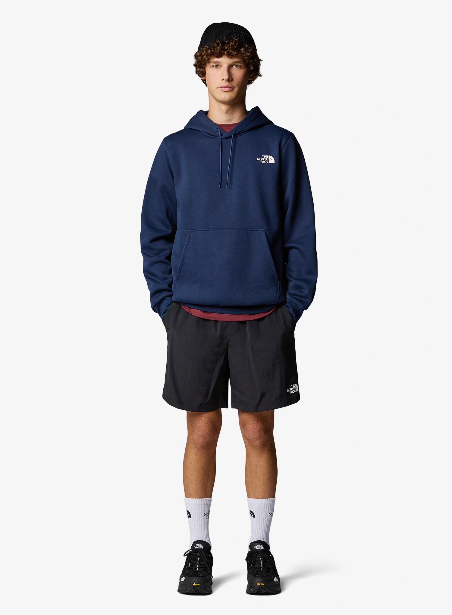 Mikina s kapucňou The North Face Simple Dome Hoodie - summit navy