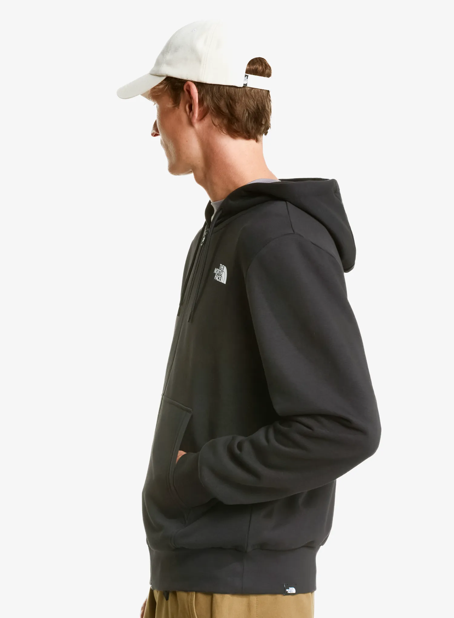 Mikina s kapucňou The North Face Simple Dome Light Regular Full Zip Hoodie - tnf black