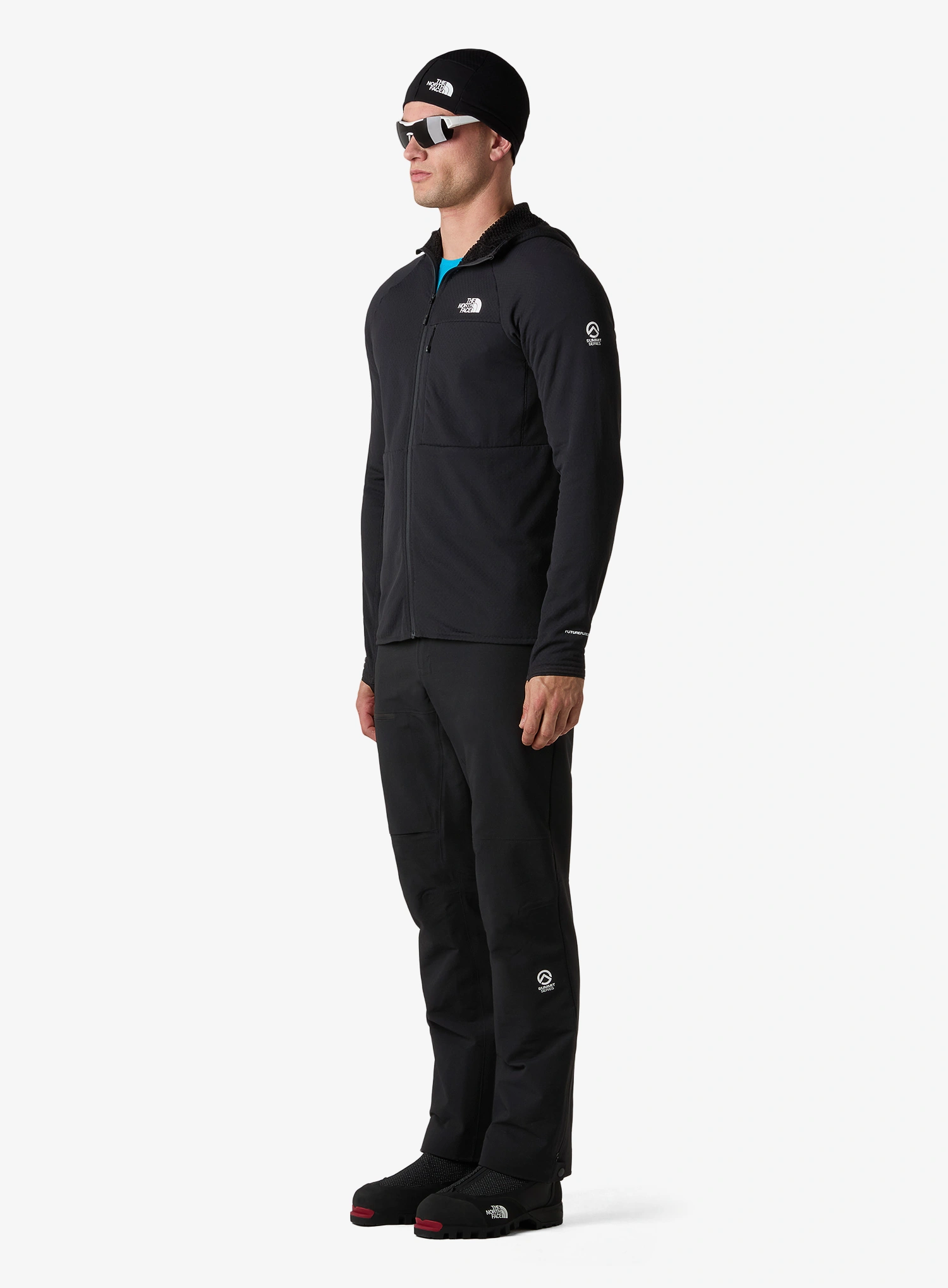 Mikina s kapucňou The North Face Summit Futurefleece FZ Hoodie - tnf black