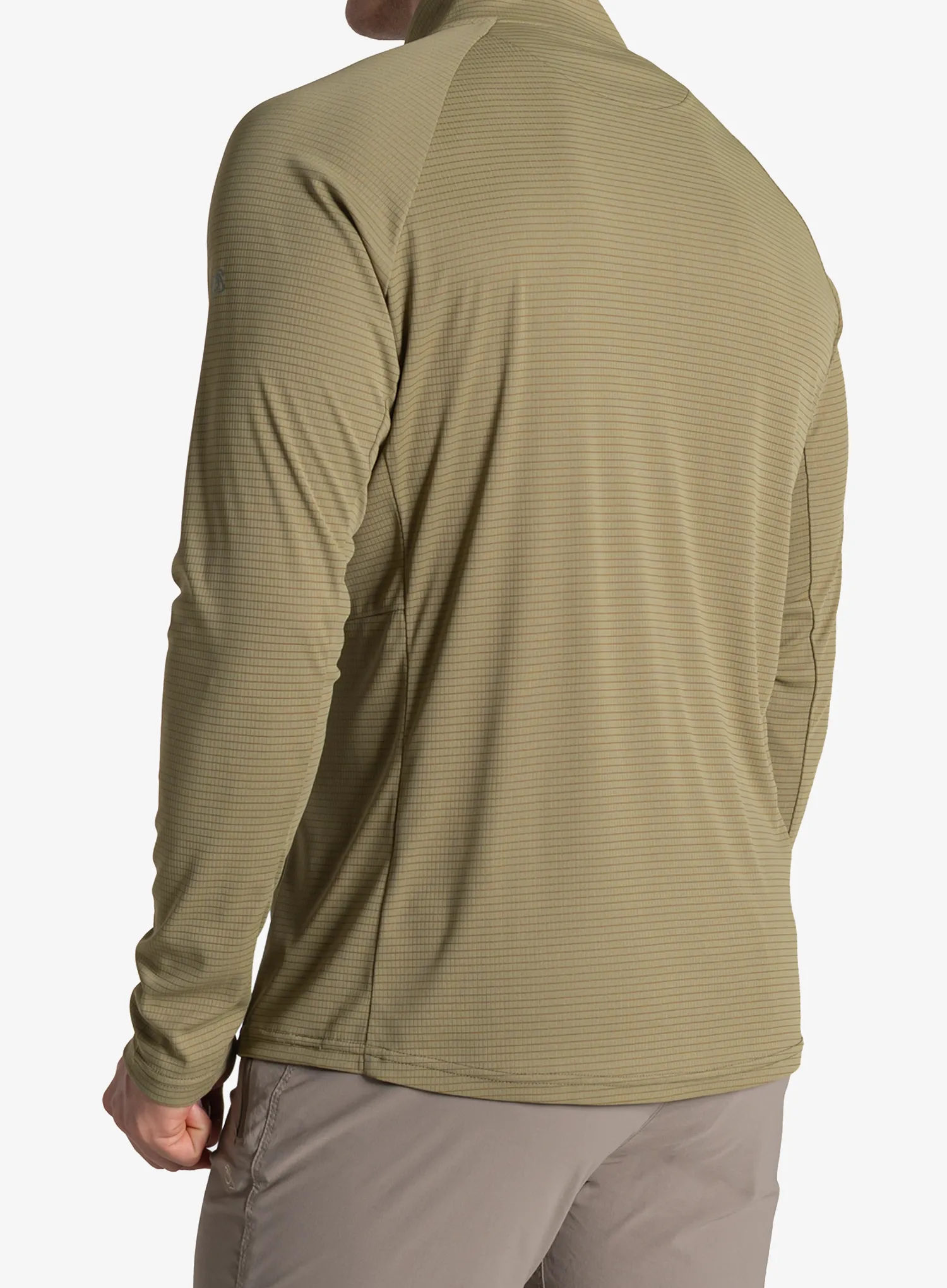 Mikina na zips Craghoppers NosiLife SolarShield+ Half Zip Top - cardamon