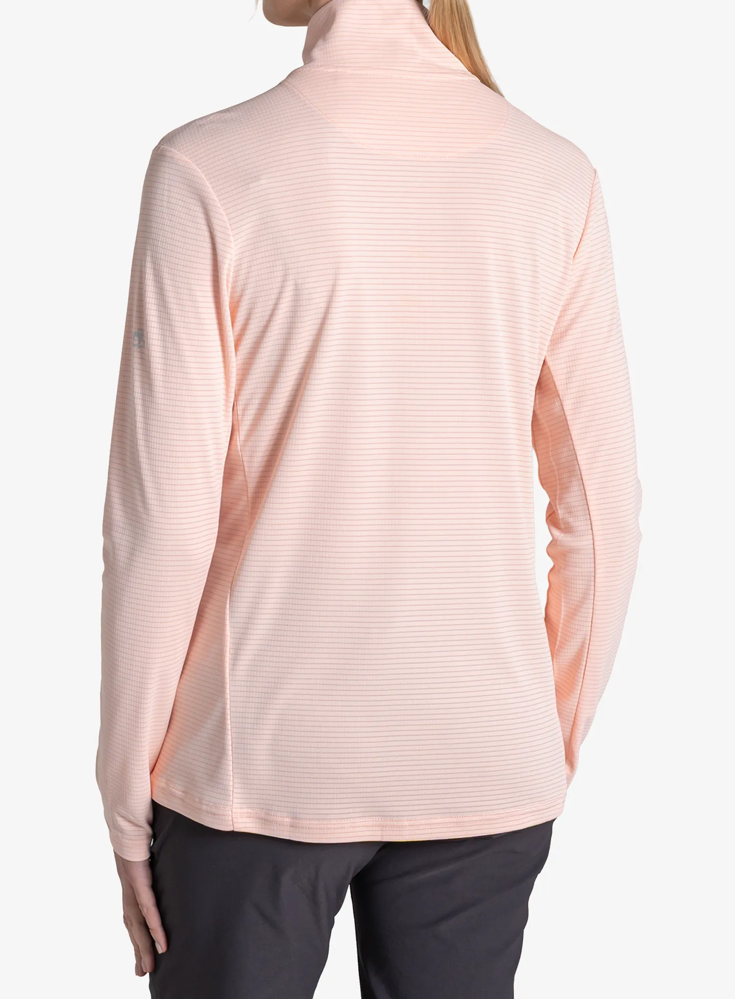 Dámska mikina na zips Craghoppers NosiLife SolarShield+ Half Zip Top - sherbert