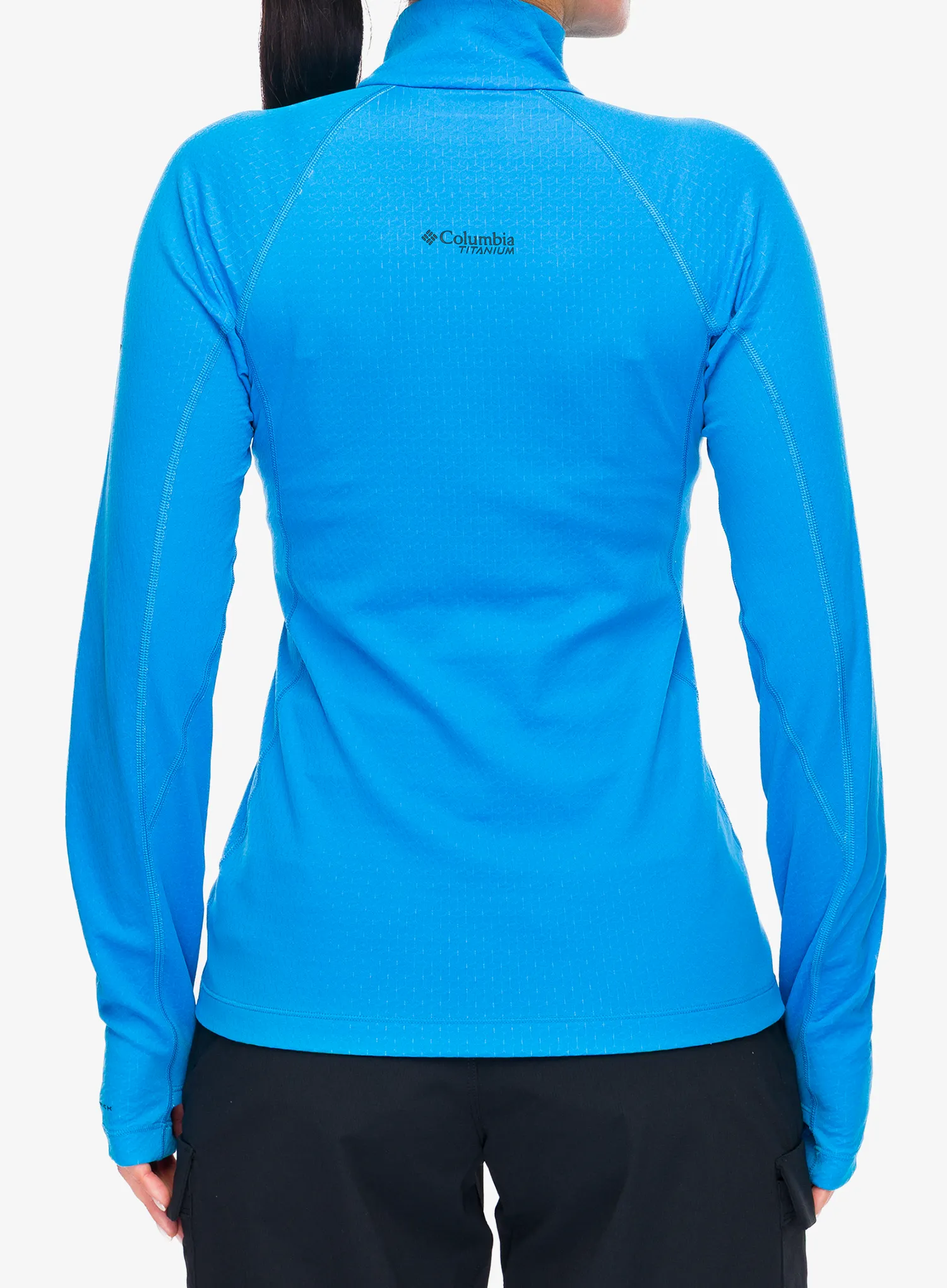 Mikina na zips dámska Columbia DriVenture Half Zip - compass blue