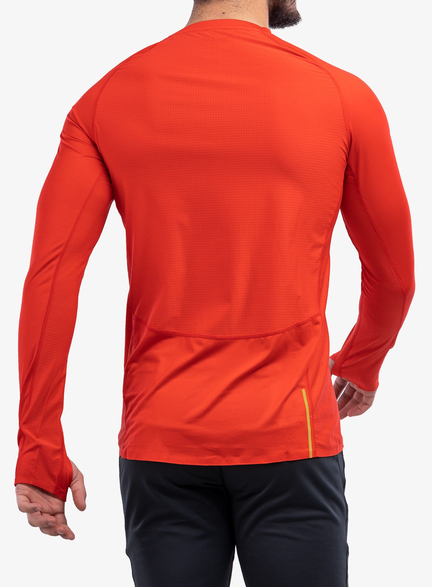Mikina Inov-8 Base Elite LS - red