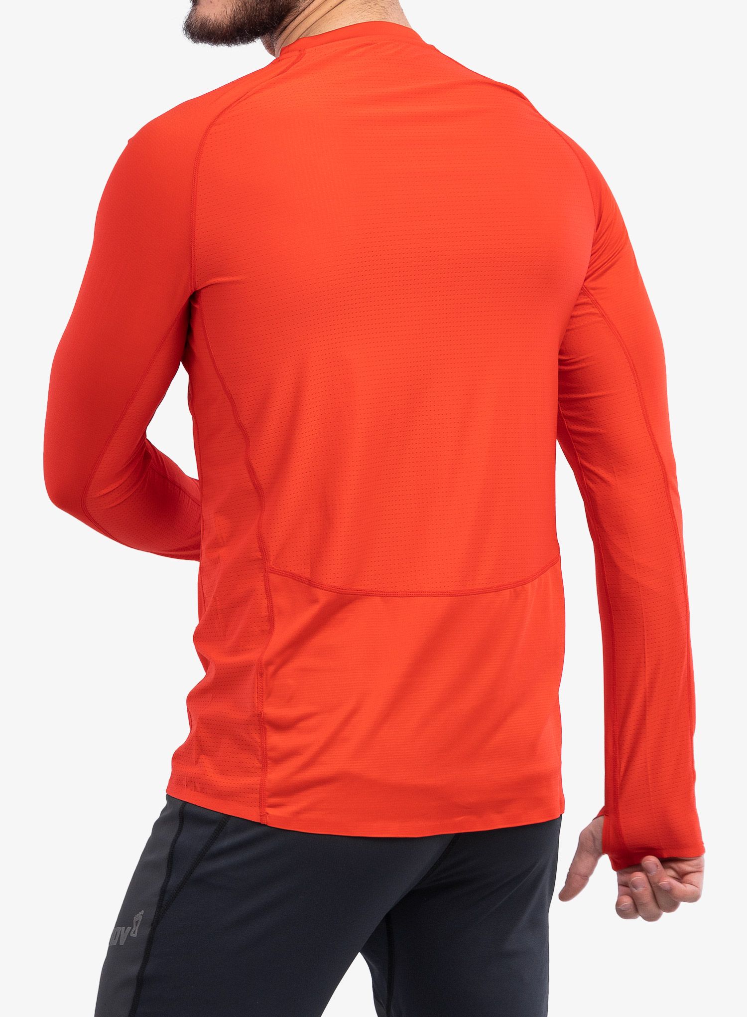 Mikina Inov-8 Base Elite LS - red