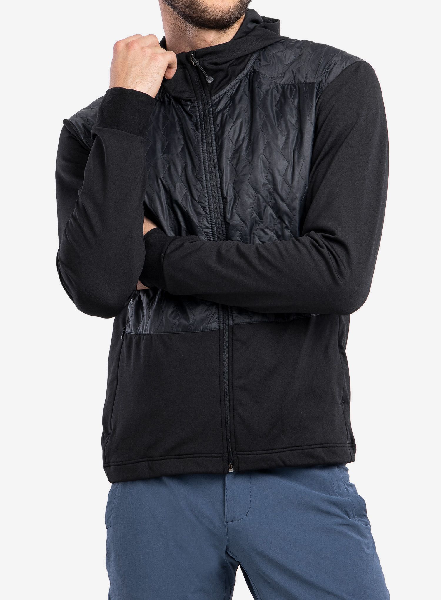 Bežecká mikina Sensor Infinity Zero jacket - black