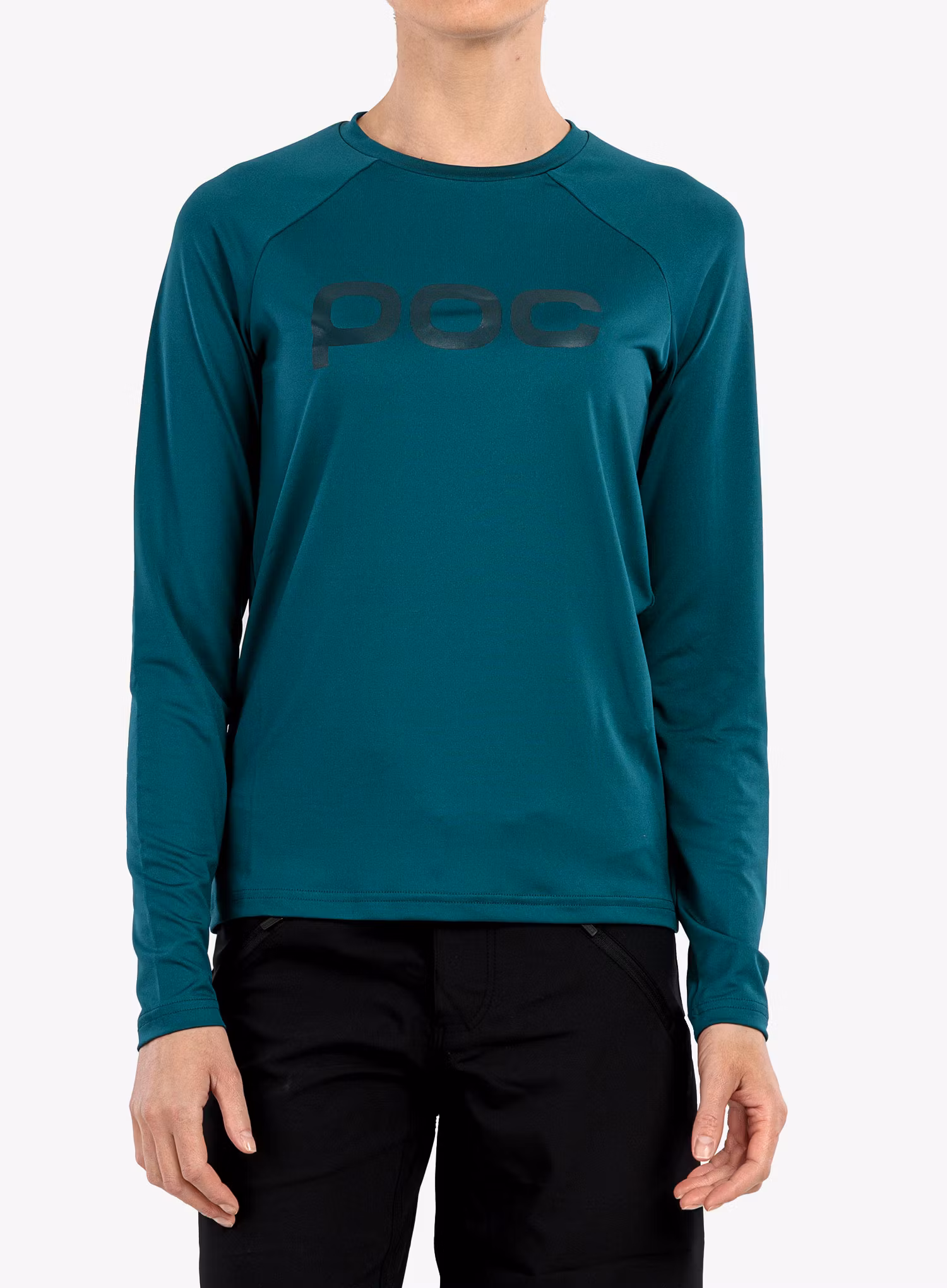Dámska cyklistická mikina POC Reform Enduro Jersey - dioptase blue