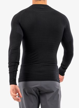 Funkčné tričko Ortovox 230 Competition Long Sleeve - black raven