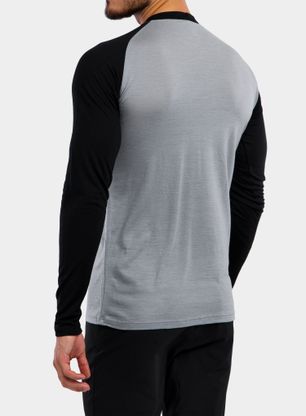 Funkčné tričko Sensor Merino Active PT Tee L/S - grey adventure