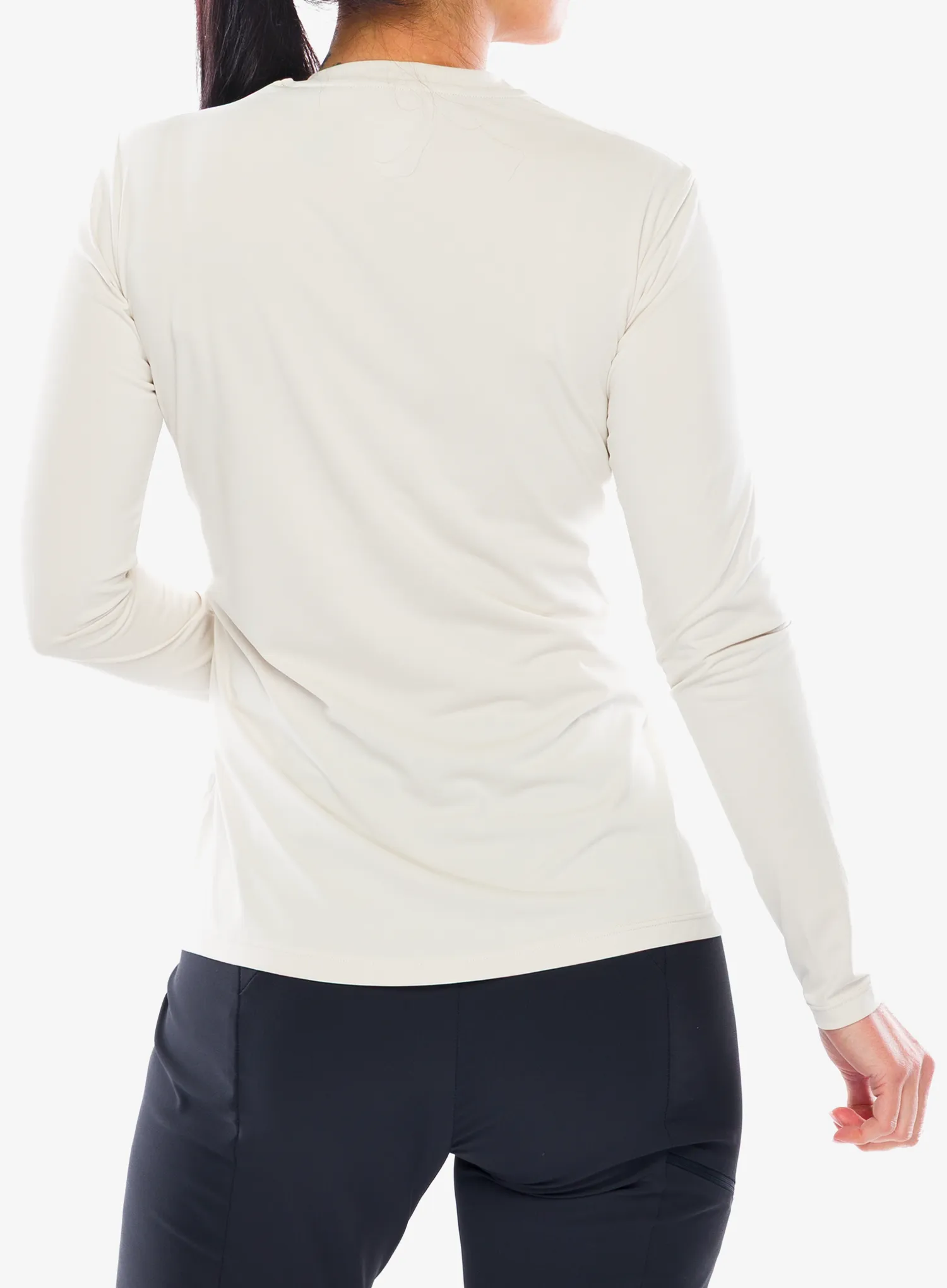 Longsleeve dámsky Norrona Femund Tech Long Sleeve - oatmeal