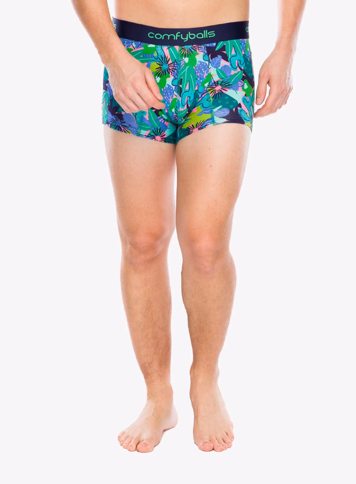 Boxerky Comfyballs Regular Cotton - tropical