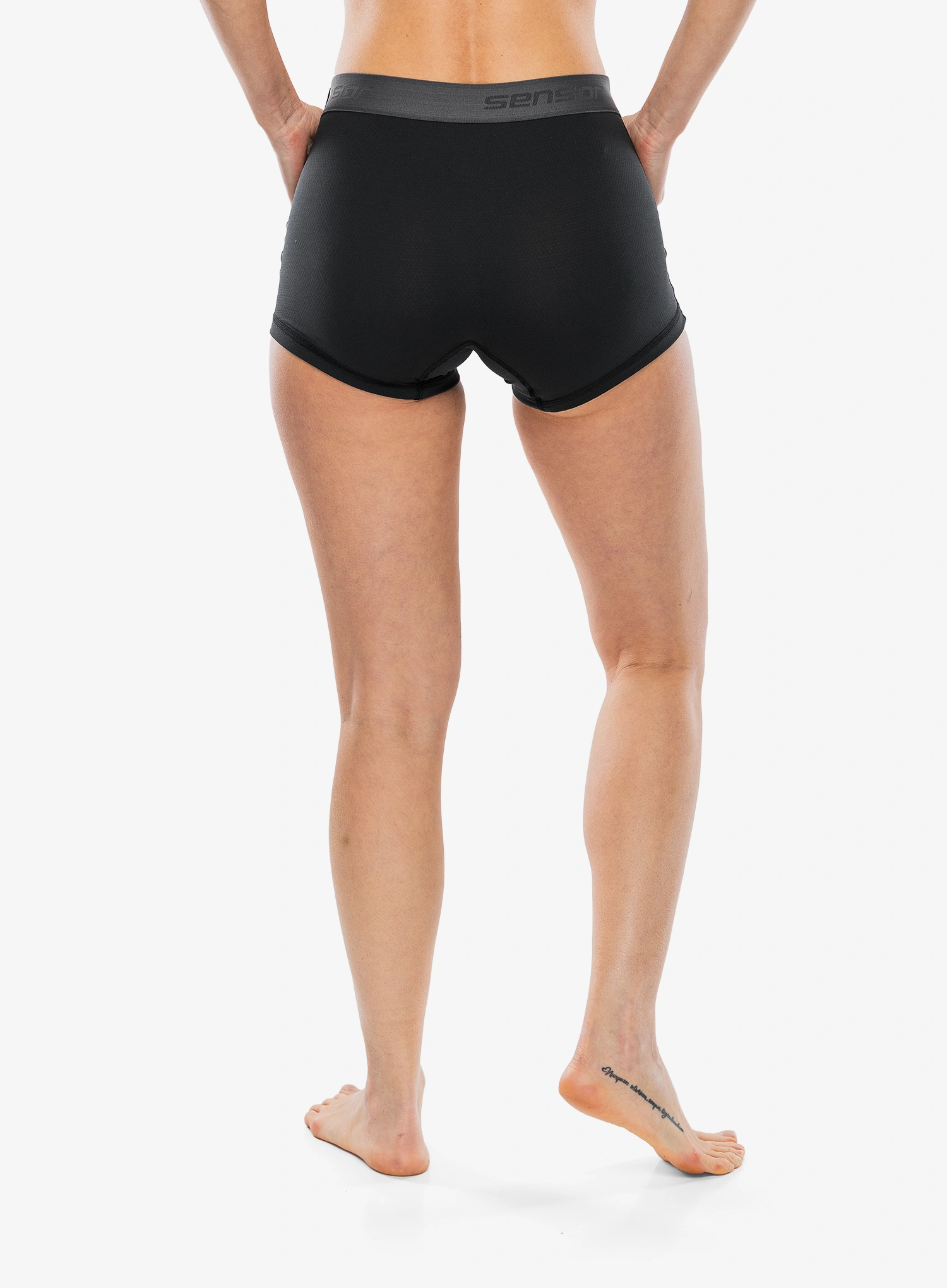 Dámske boxerky Sensor Coolmax Tech Panties - black/black