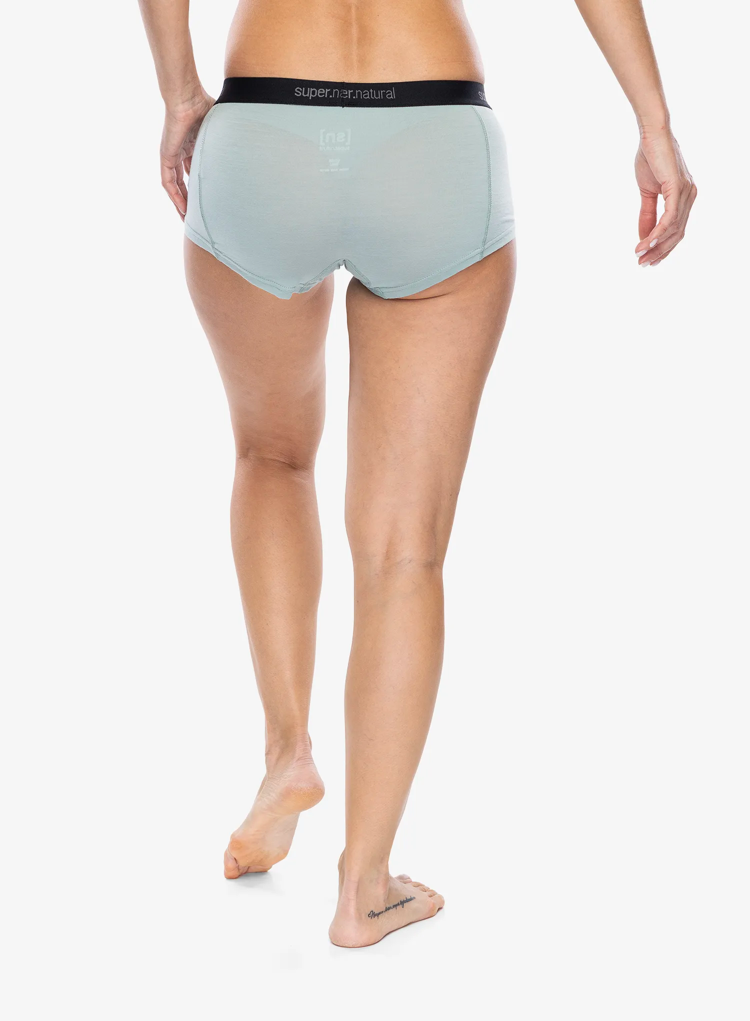 Dámske boxerky Super.natural Tundra175 Boyfriend Hipster - light jade