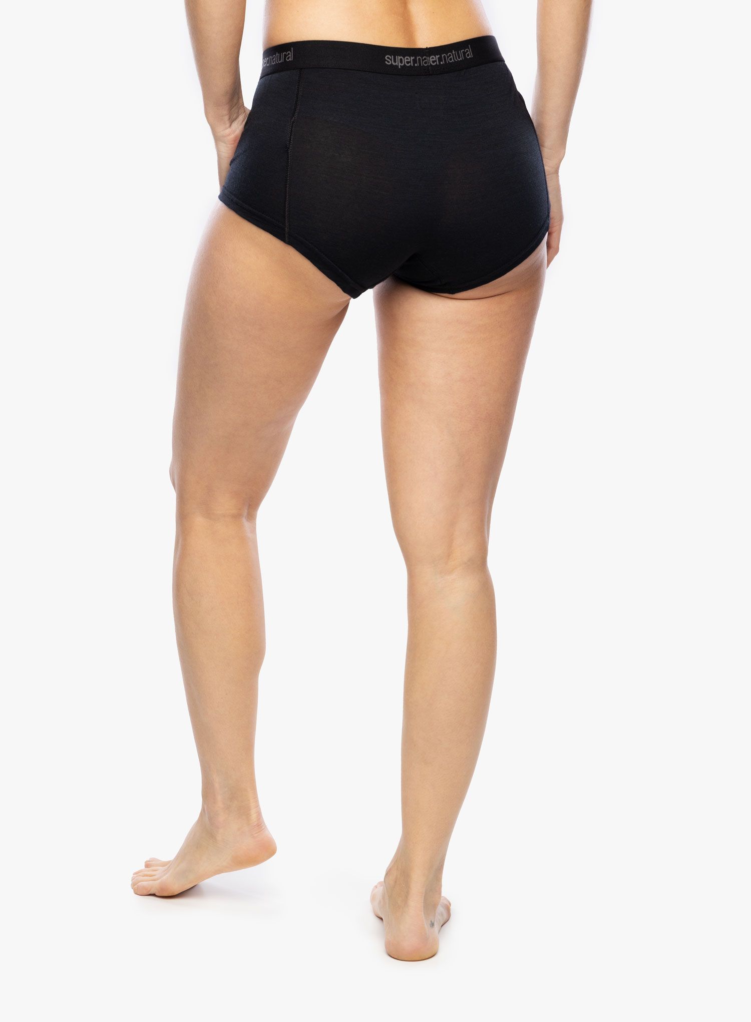 Dámske boxerky Super.natural Tundra175 Hipster 2Pack - jet black/jet black