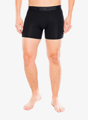 Boxerky Dovre Tights 3-Pack Bamboo - black