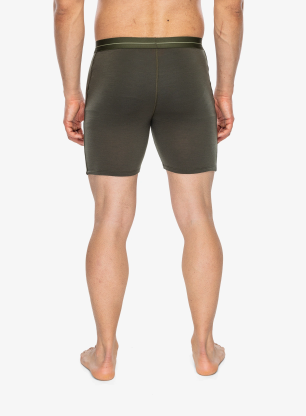 Boxerky Icebreaker Anatomica Long Boxers - dk loden