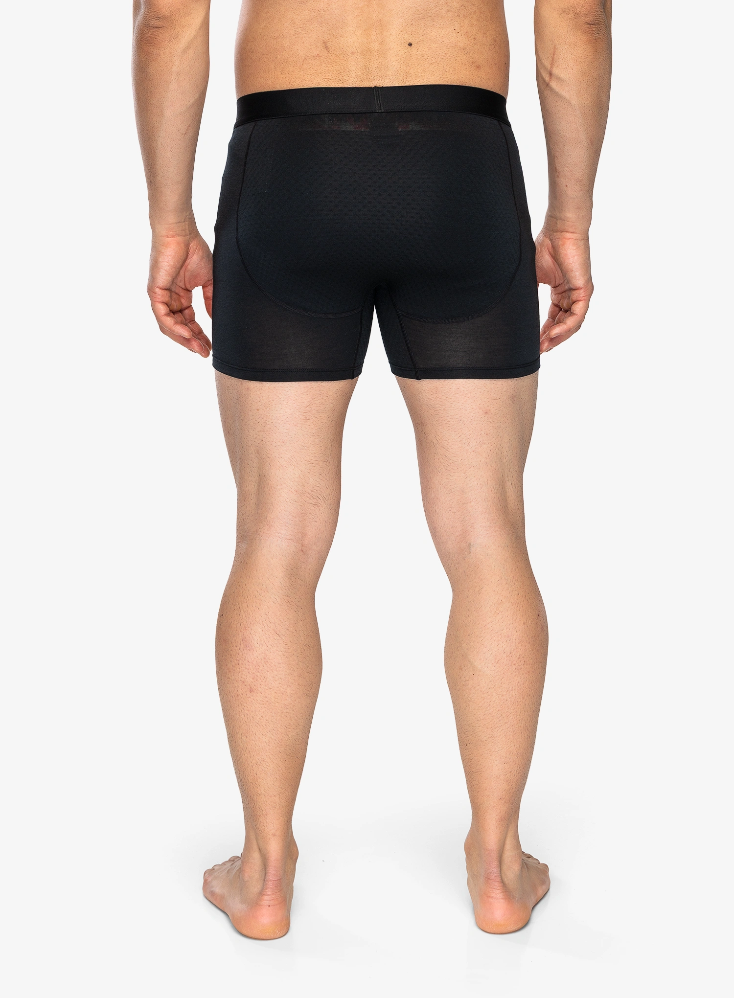Boxerky Icebreaker Merino 125 ZoneKnit Boxers - black