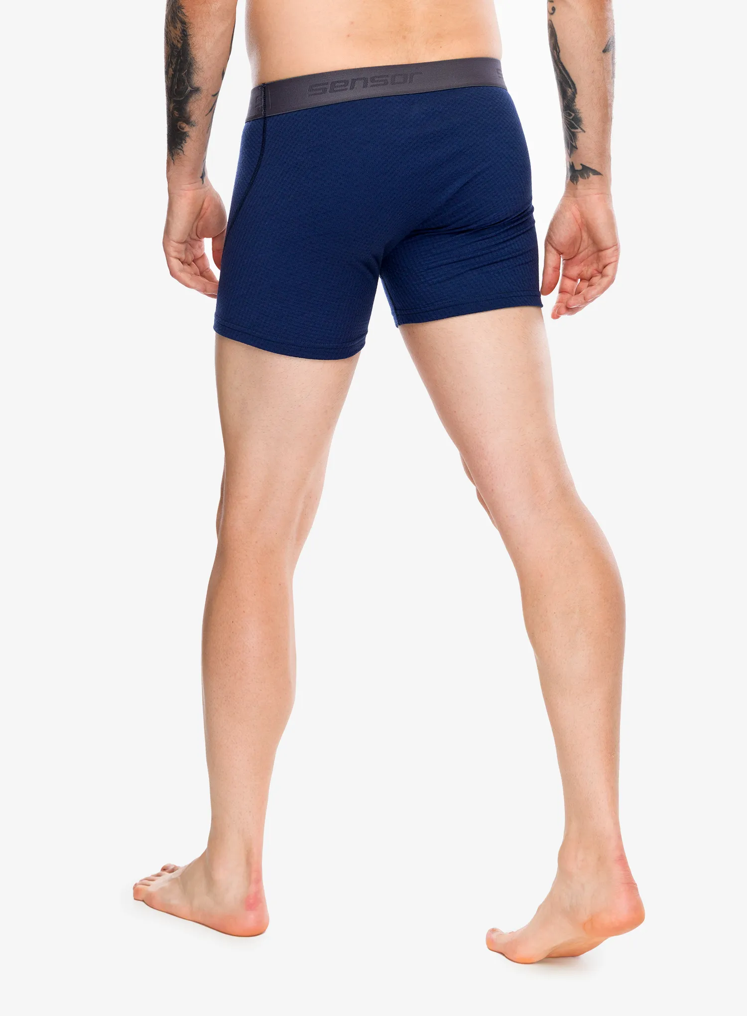 Boxerky Sensor Merino DF Boxers - deep blue
