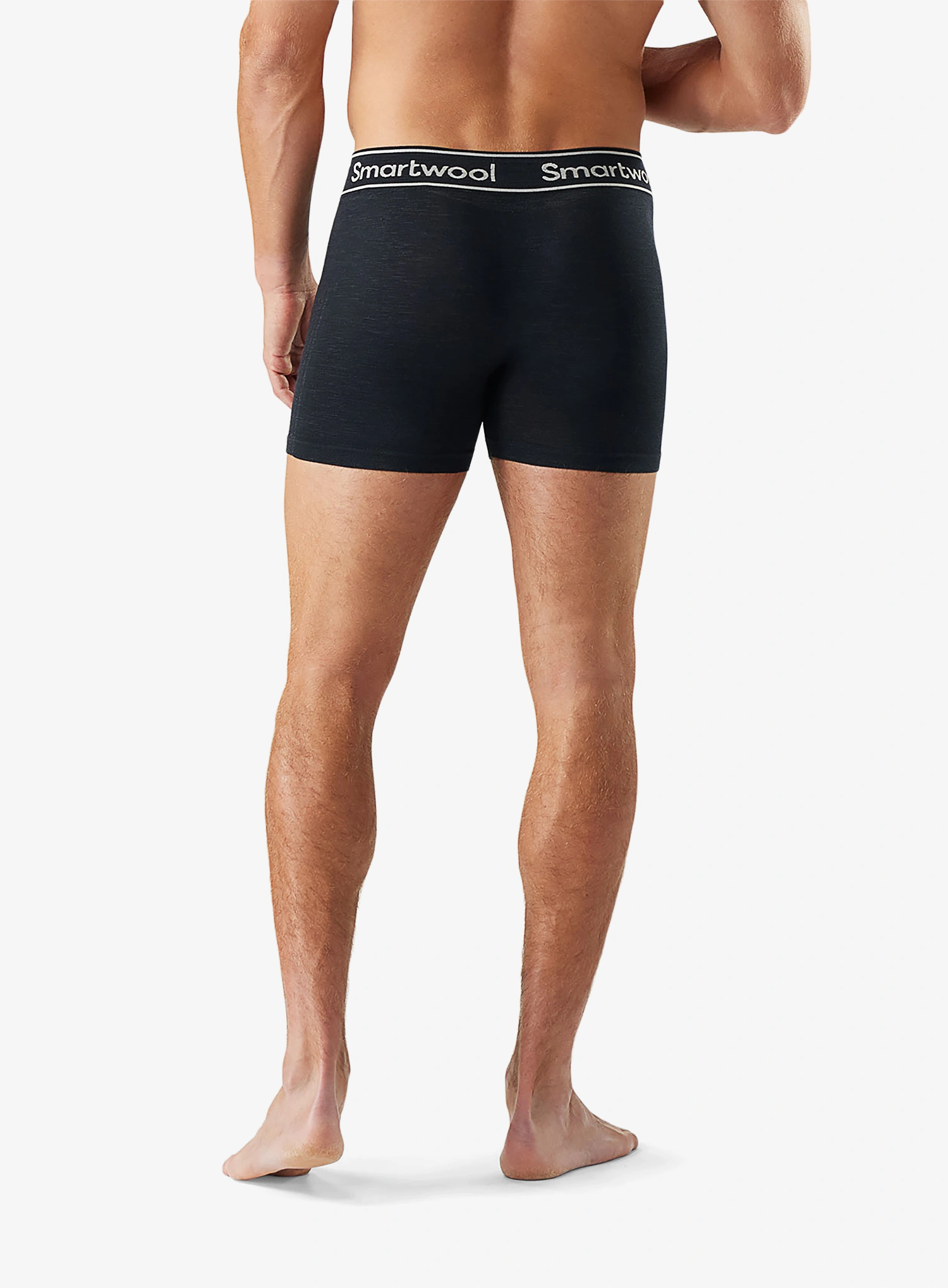 Boxerky Smartwool Intraknit Boxer Brief Boxed - black