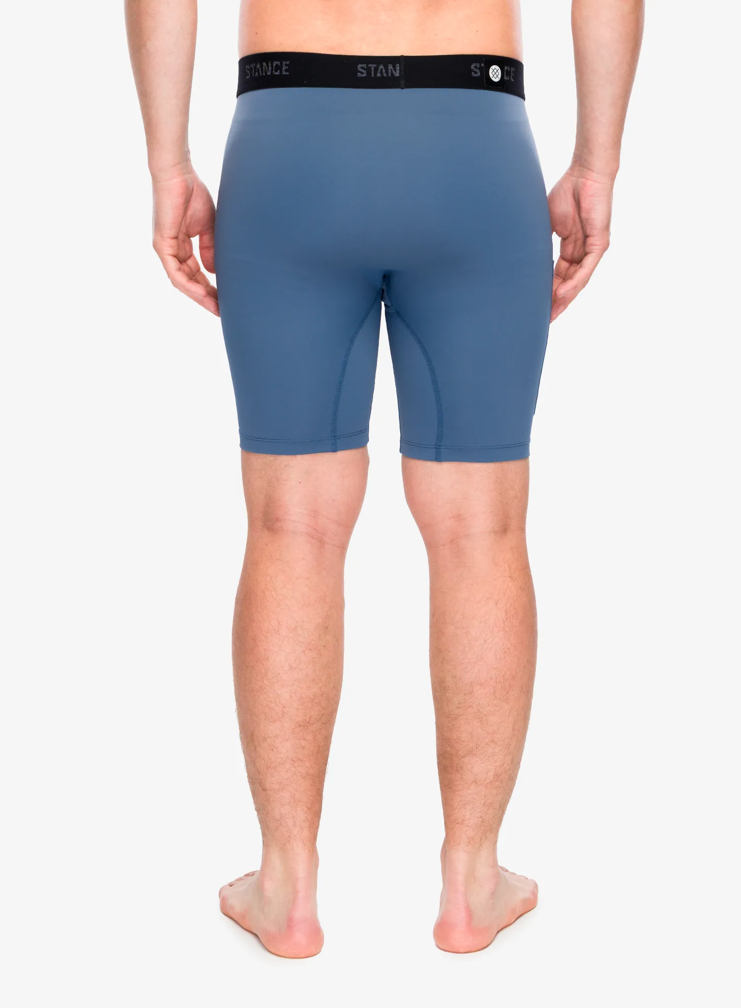 Boxerky Stance Compression Nylon Underwear - seablue