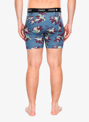 Boxerky Stance Flower Flora Boxer Brief - royal