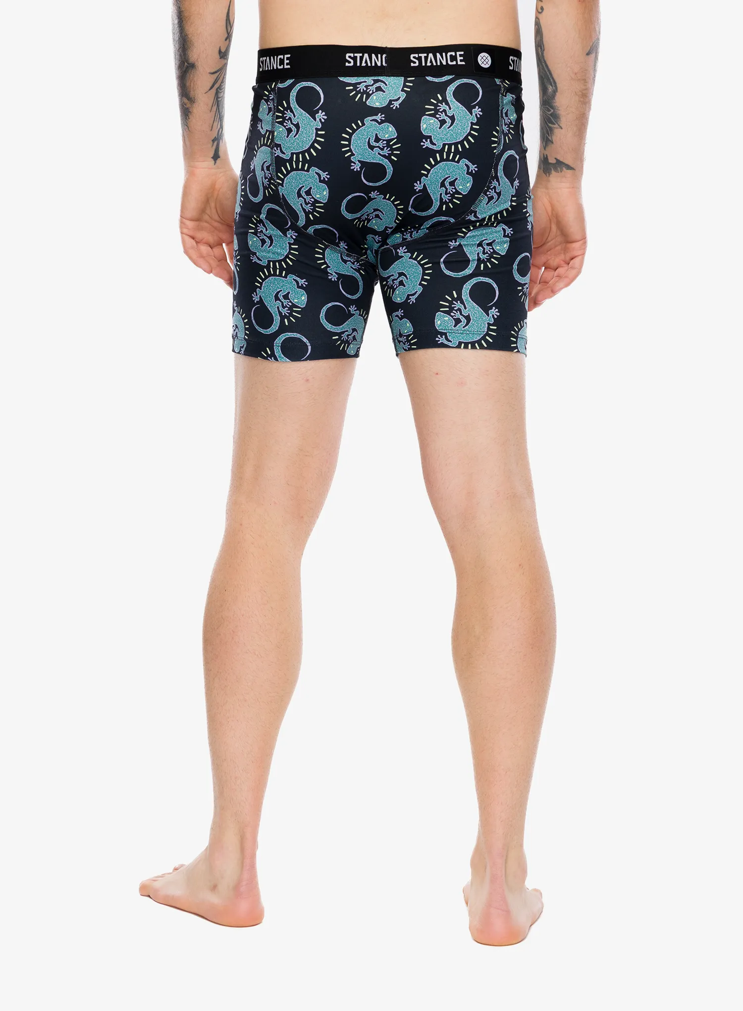 Boxerky Stance Gecko Boxer Brief - black
