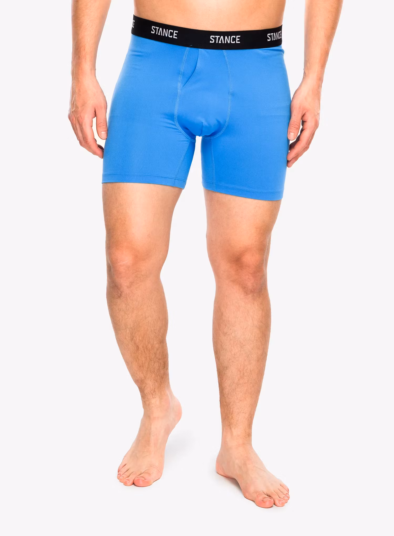 Boxerky Stance Solid Boxer Brief - blue