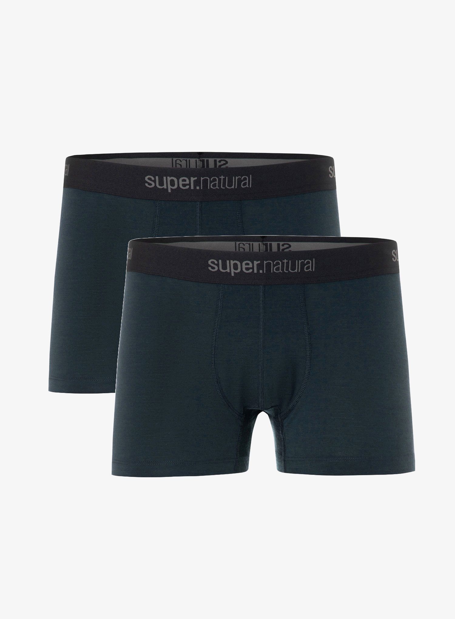Boxerky Super.natural Tundra175 Boxer 2-Pack - blueberry/blueberry