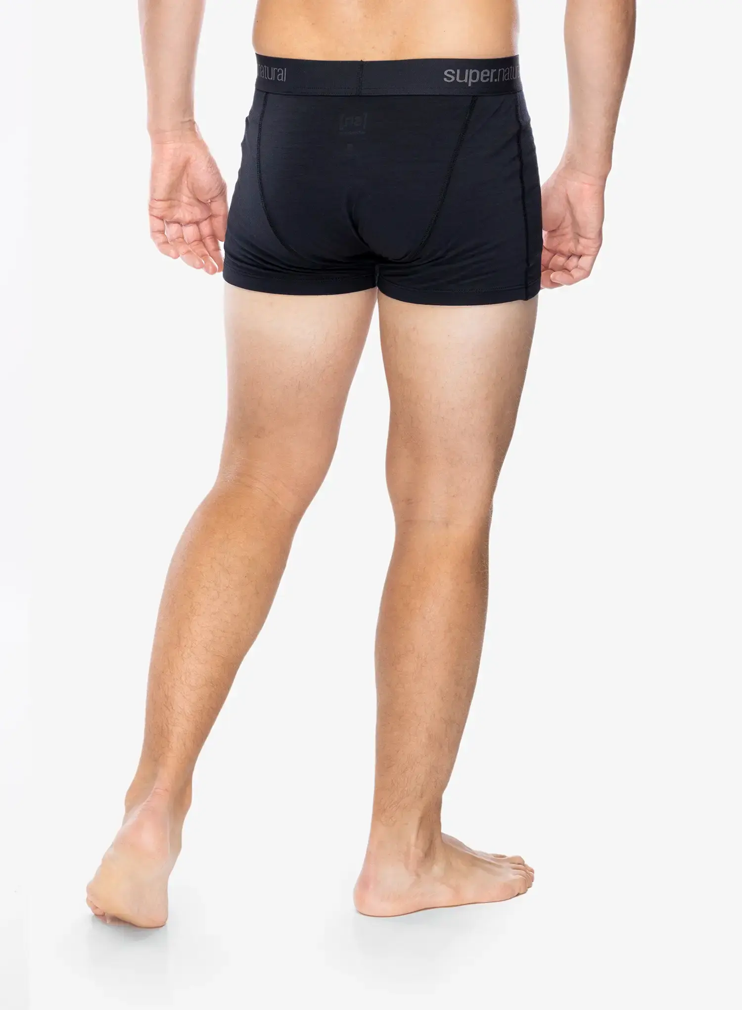 Boxerky Super.natural Tundra175 Boxer 2-Pack - jet black/jet black