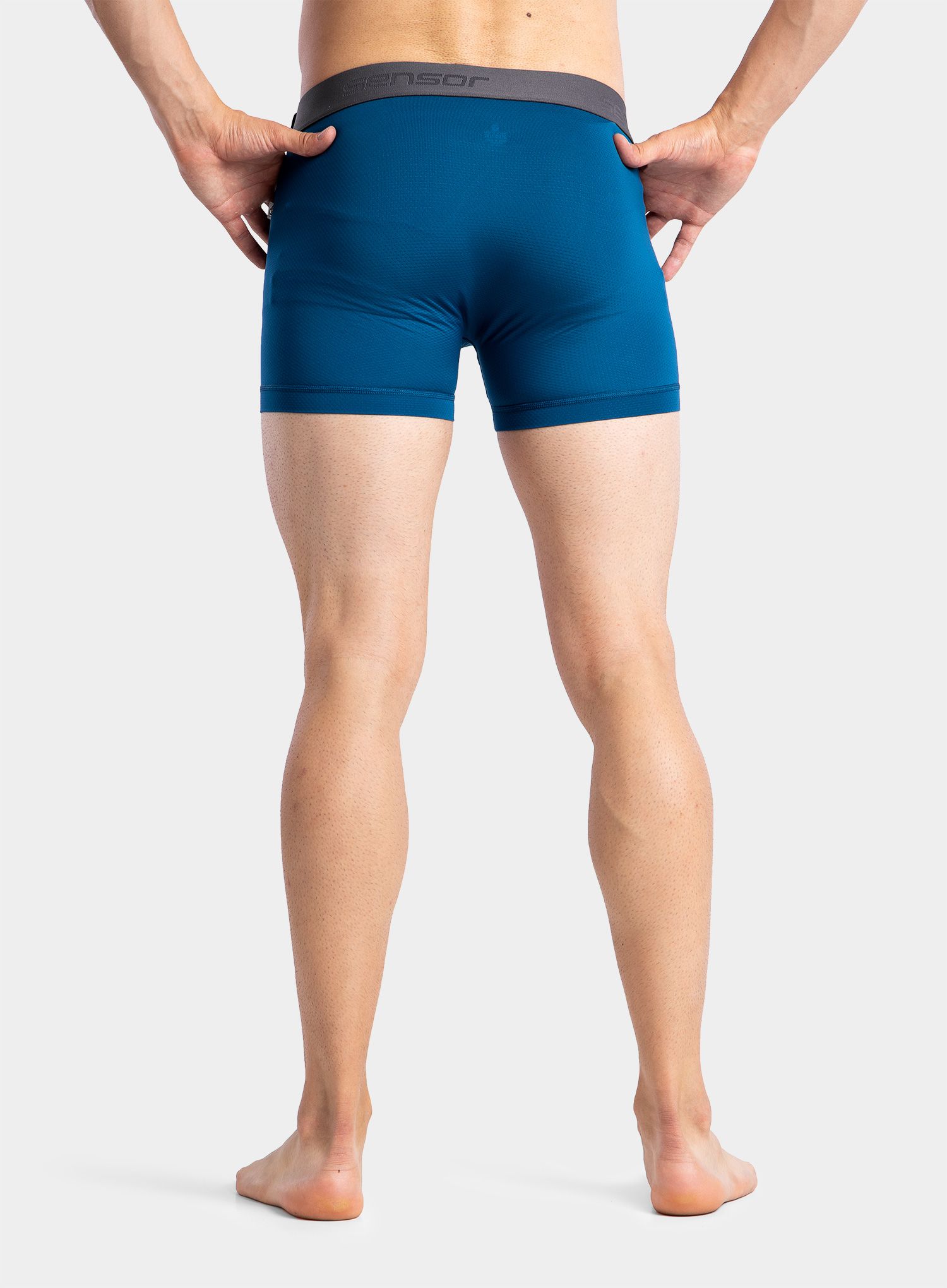 Boxerky Sensor Coolmax Tech Boxers 3-Pack - black/white/saphire