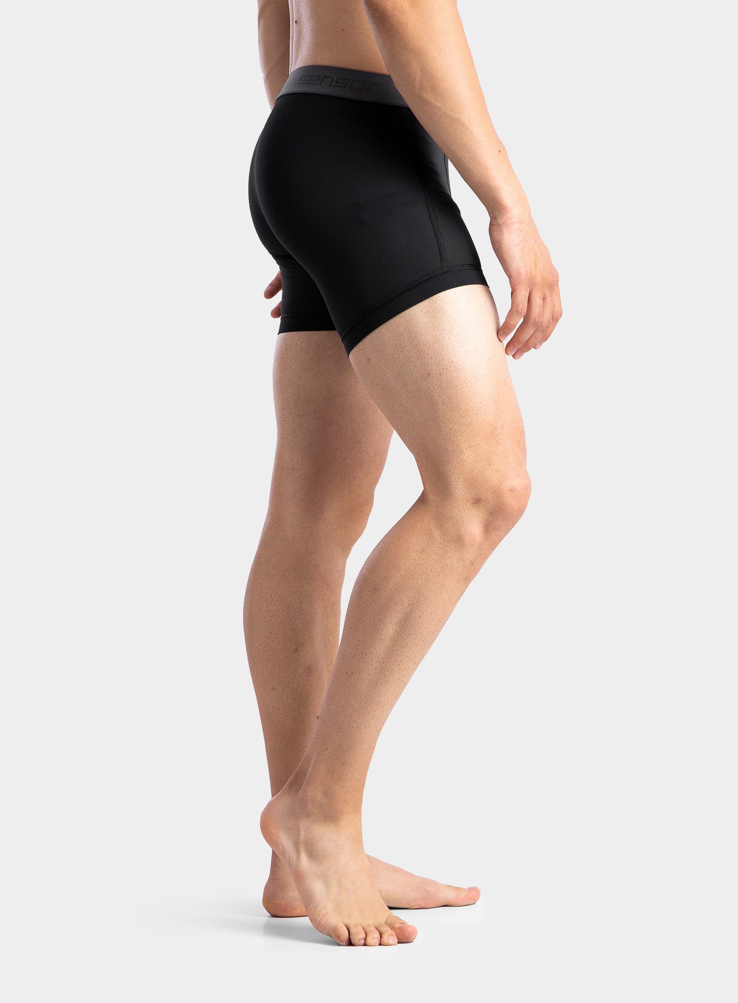 Boxerky Sensor Coolmax Tech Boxers - black