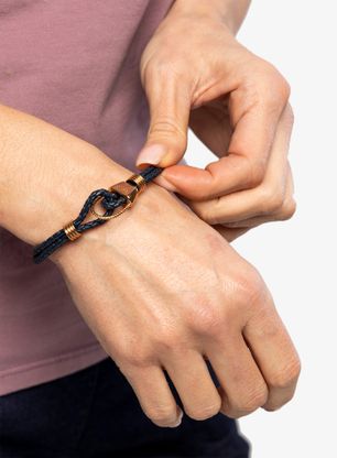 Náramok 8B+ Wristband Iliada - blue/gold
