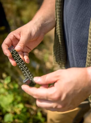 Náramok Helikon-Tex Survival Bracelet - Paracord - olive green