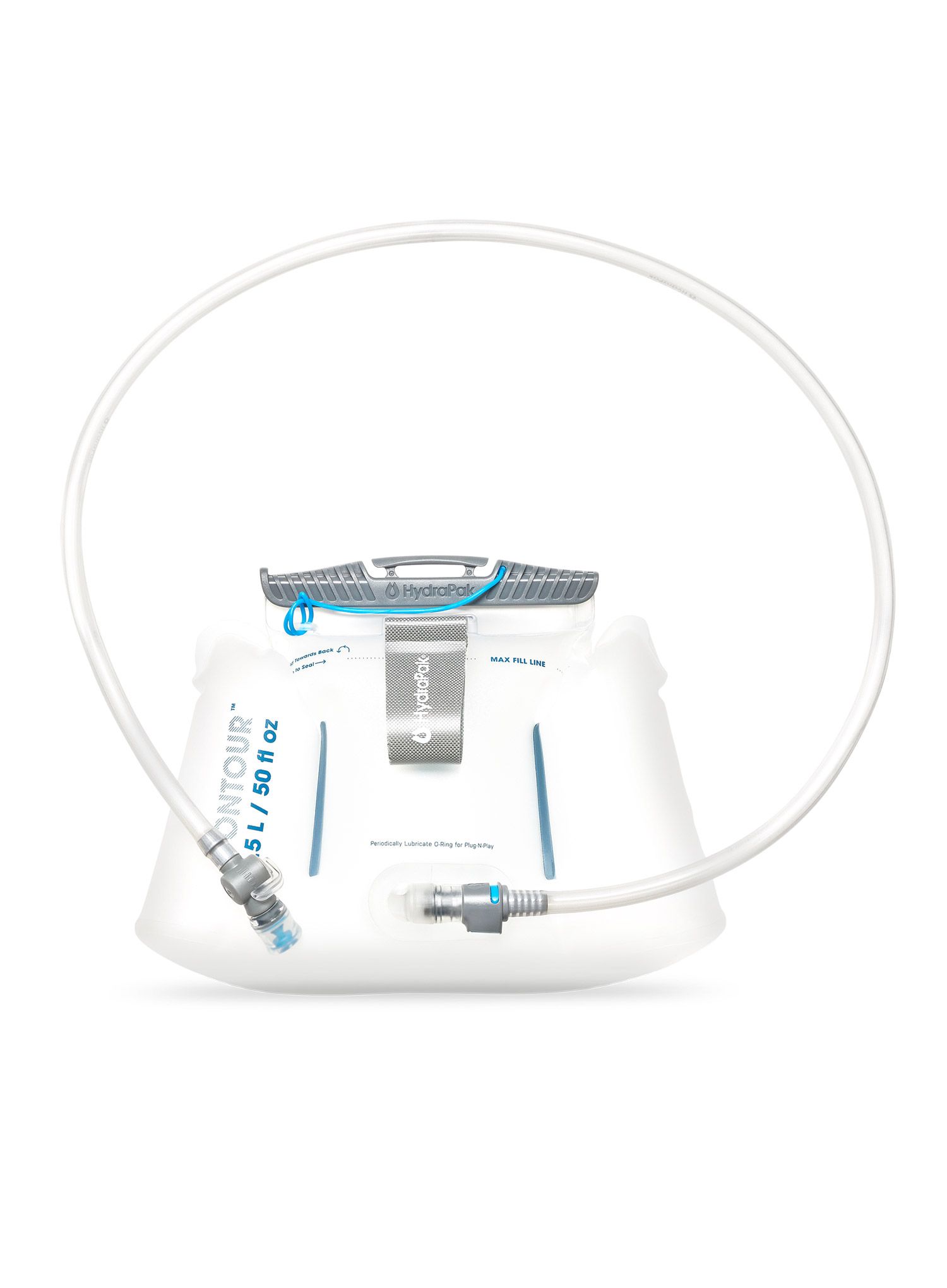 Vak na vodu HydraPak Contour 1.5 L Lumbar - clear