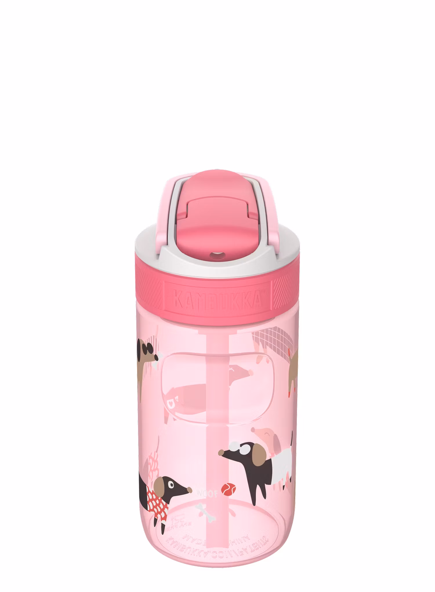Fľaša na vodu pre deti Kambukka Lagoon 400 ml - diva dogs