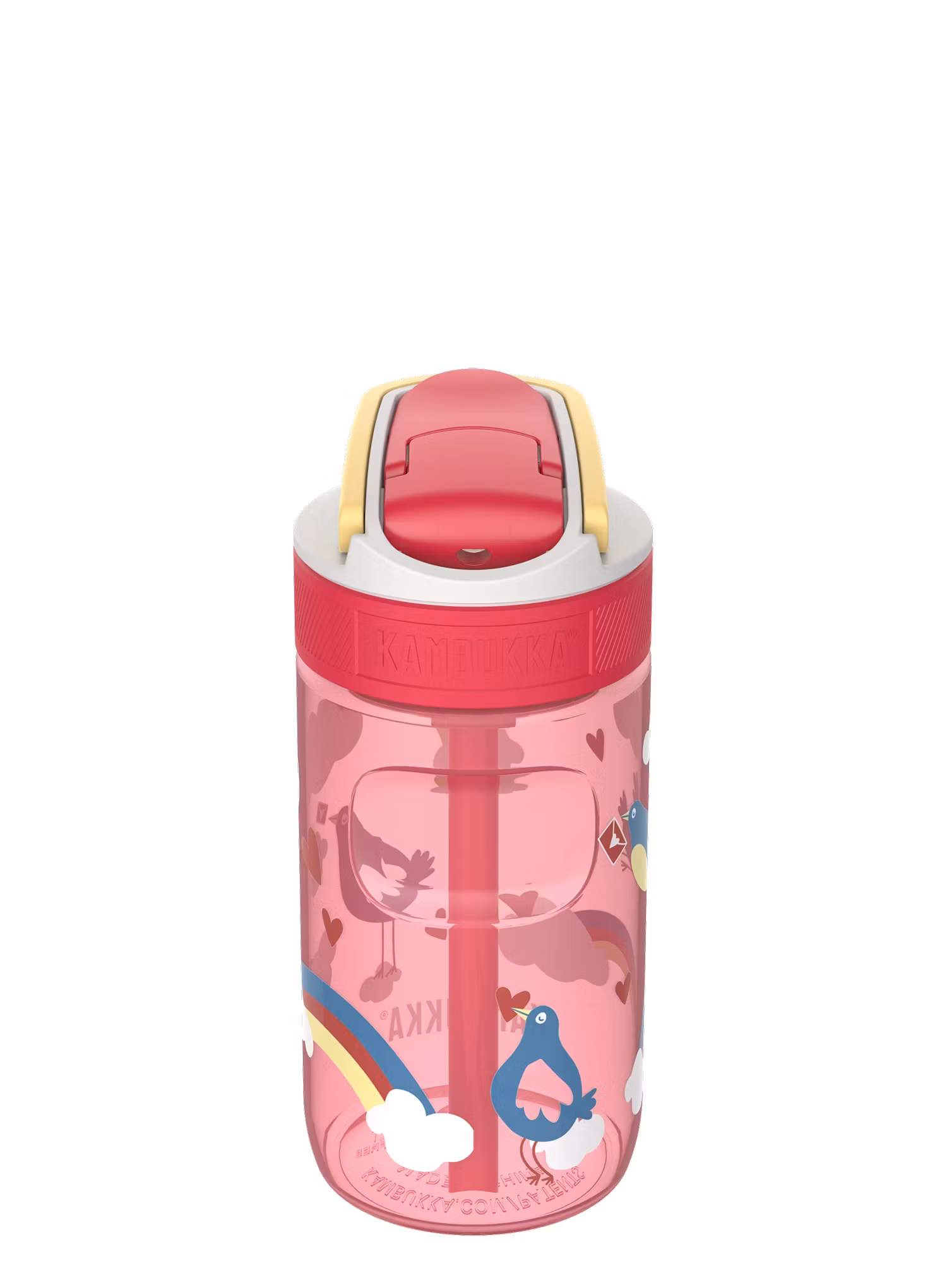 Fľaša na vodu pre deti Kambukka Lagoon 400 ml - love birds