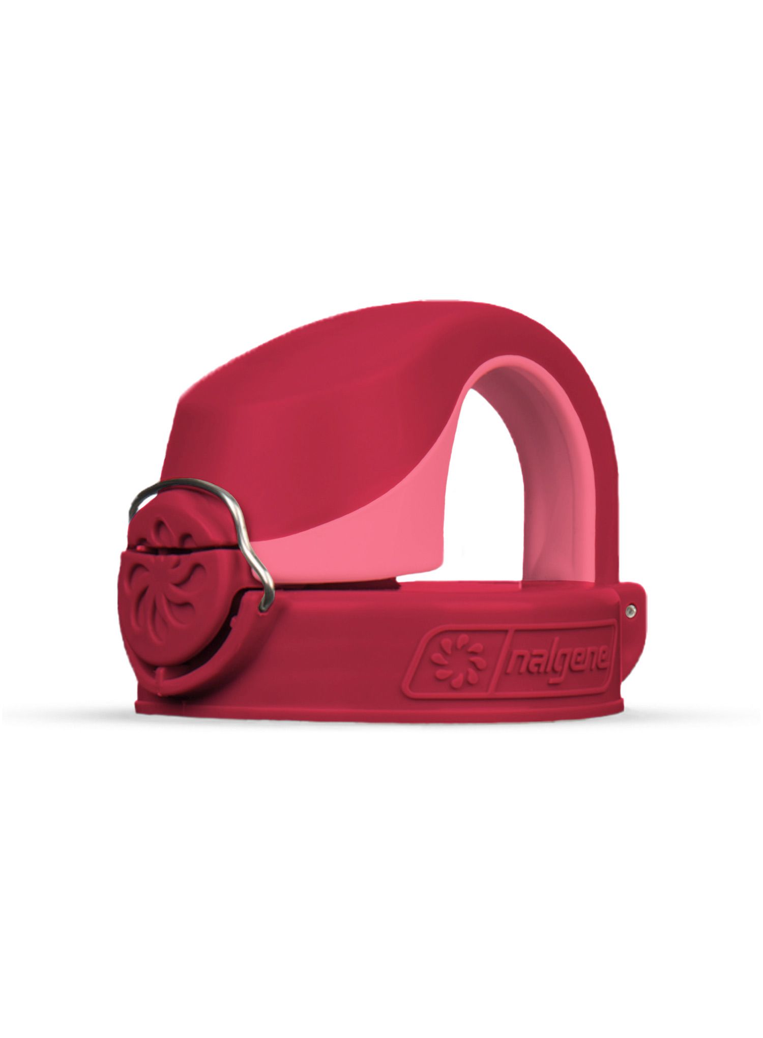 Fľaša na vodu pre deti Nalgene On The Fly Kids 12 oz (355 ml) - pink/beet