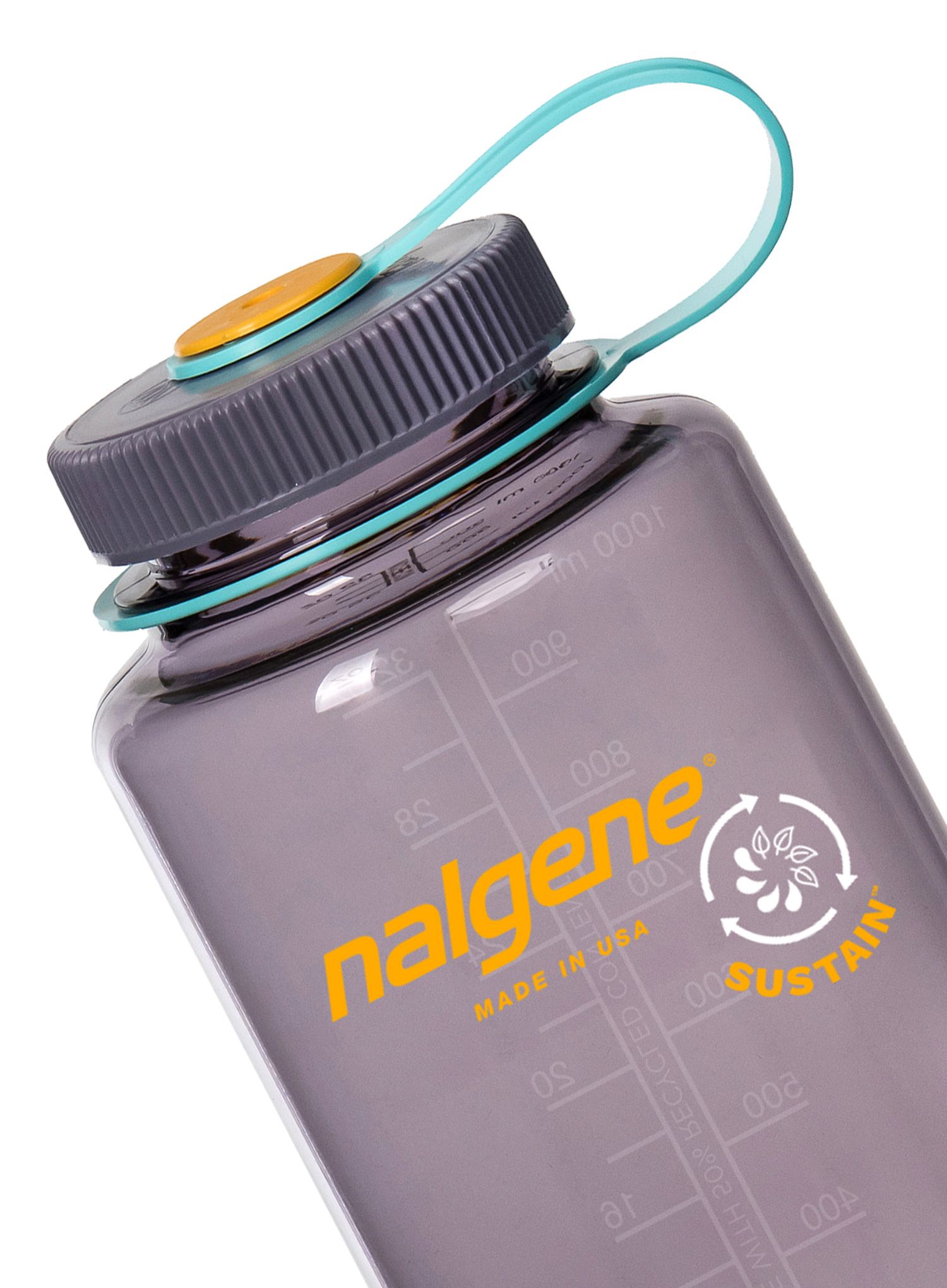 Turistická fľaša na vodu Nalgene Sustain Wide Mouth 32 oz (946 ml) - aubergine